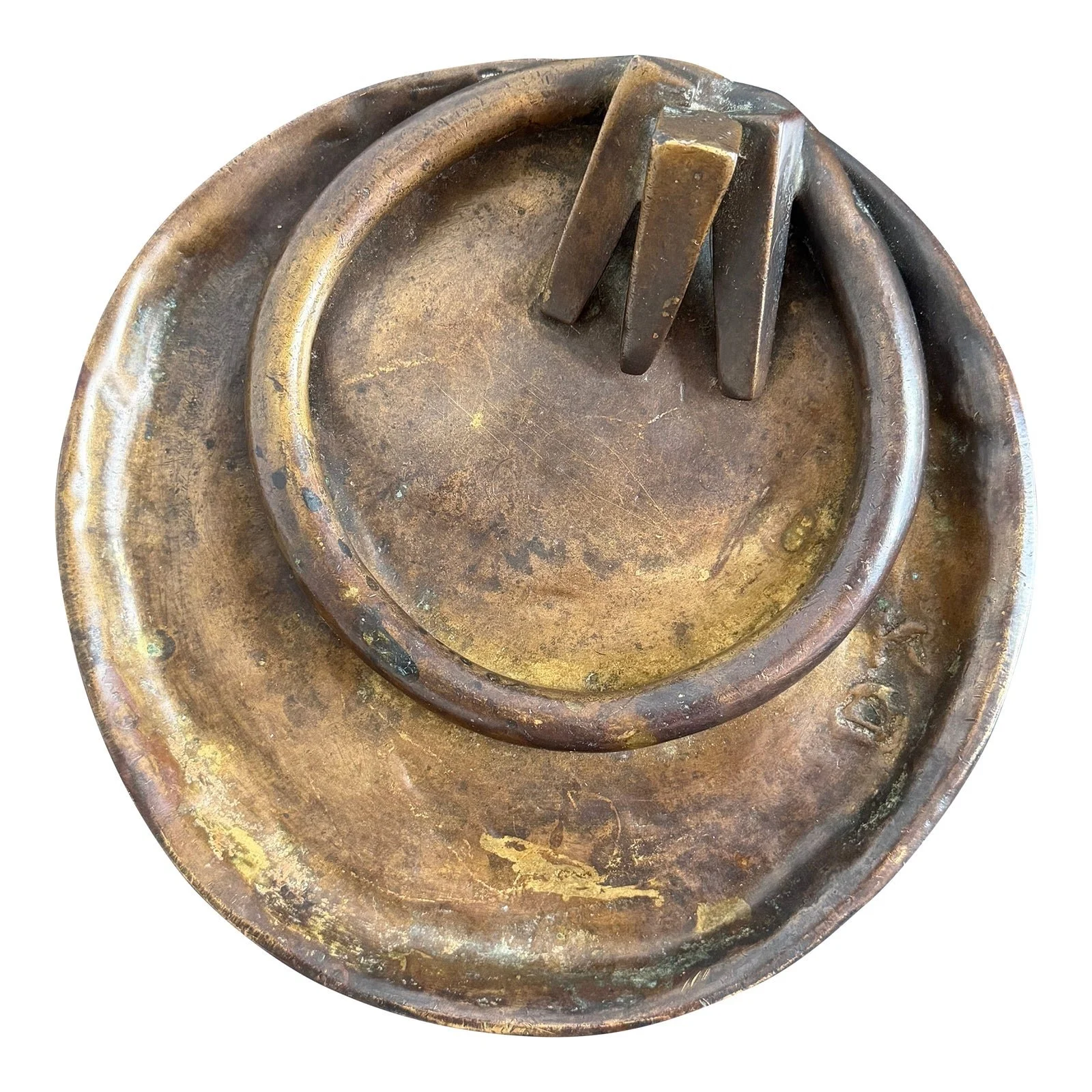 brazilian-modern-handcrafted-studio-bronze-ashtray-or-catchall-signed-ds-8324