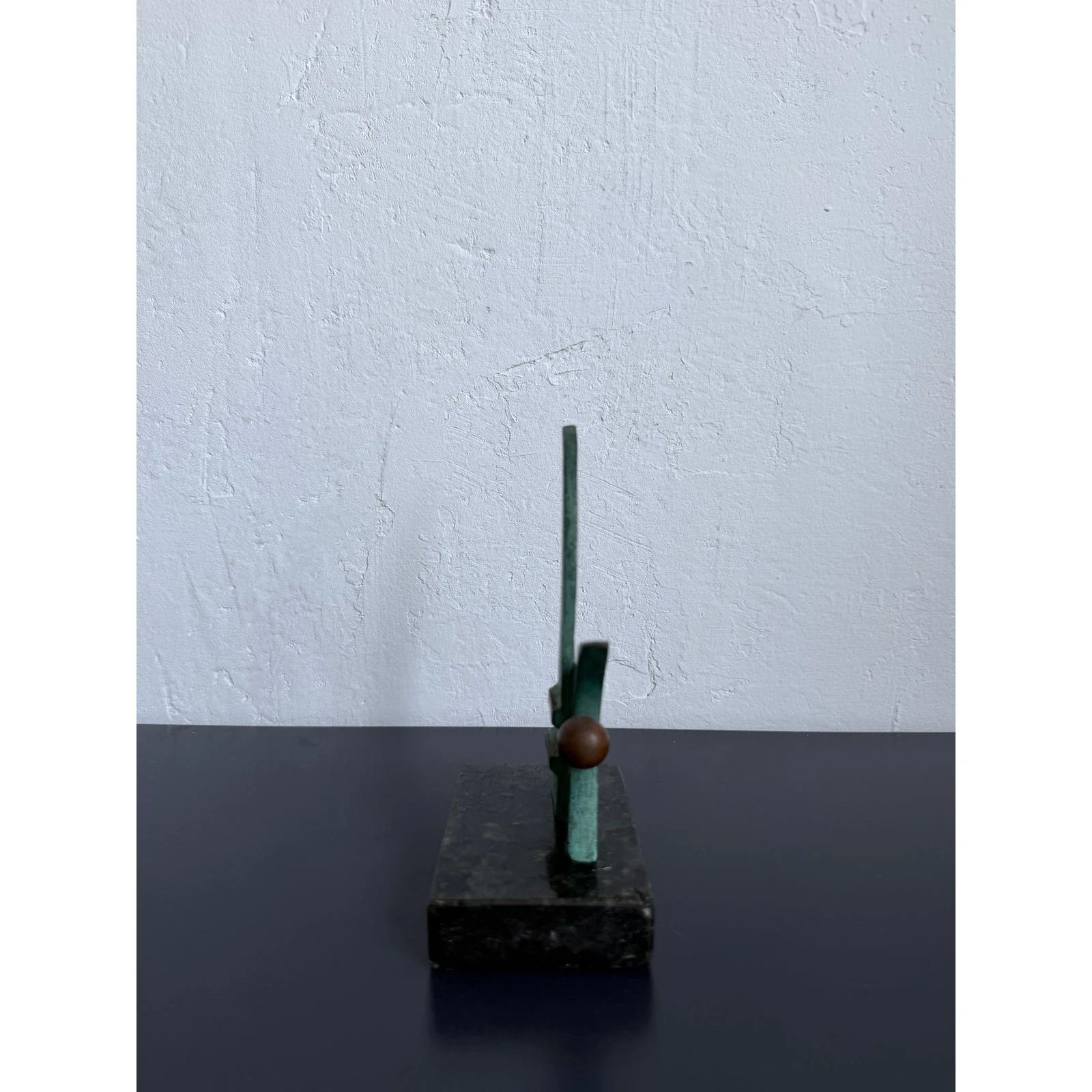 bronze-modern-green-patinated-bronze-abstract-sculpture-on-granite-base-1980s-7467