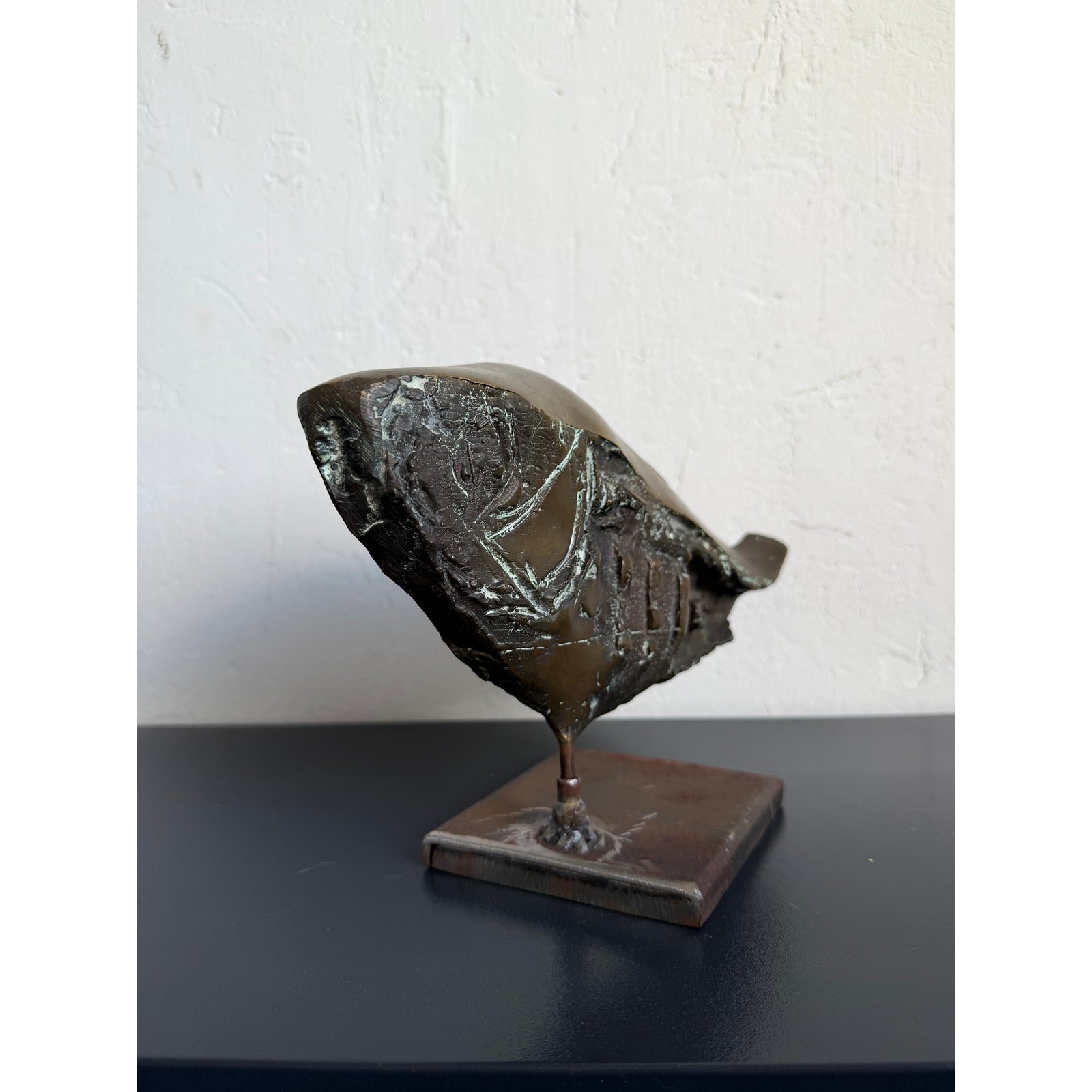brazilian-modernist-fossilized-bronze-fish-sculpture-on-steel-base-by-mario-agostinelli-1980s-7374