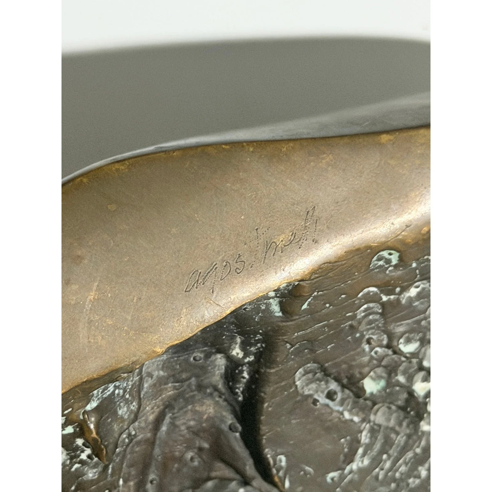brazilian-modernist-fossilized-bronze-fish-sculpture-on-steel-base-by-mario-agostinelli-1980