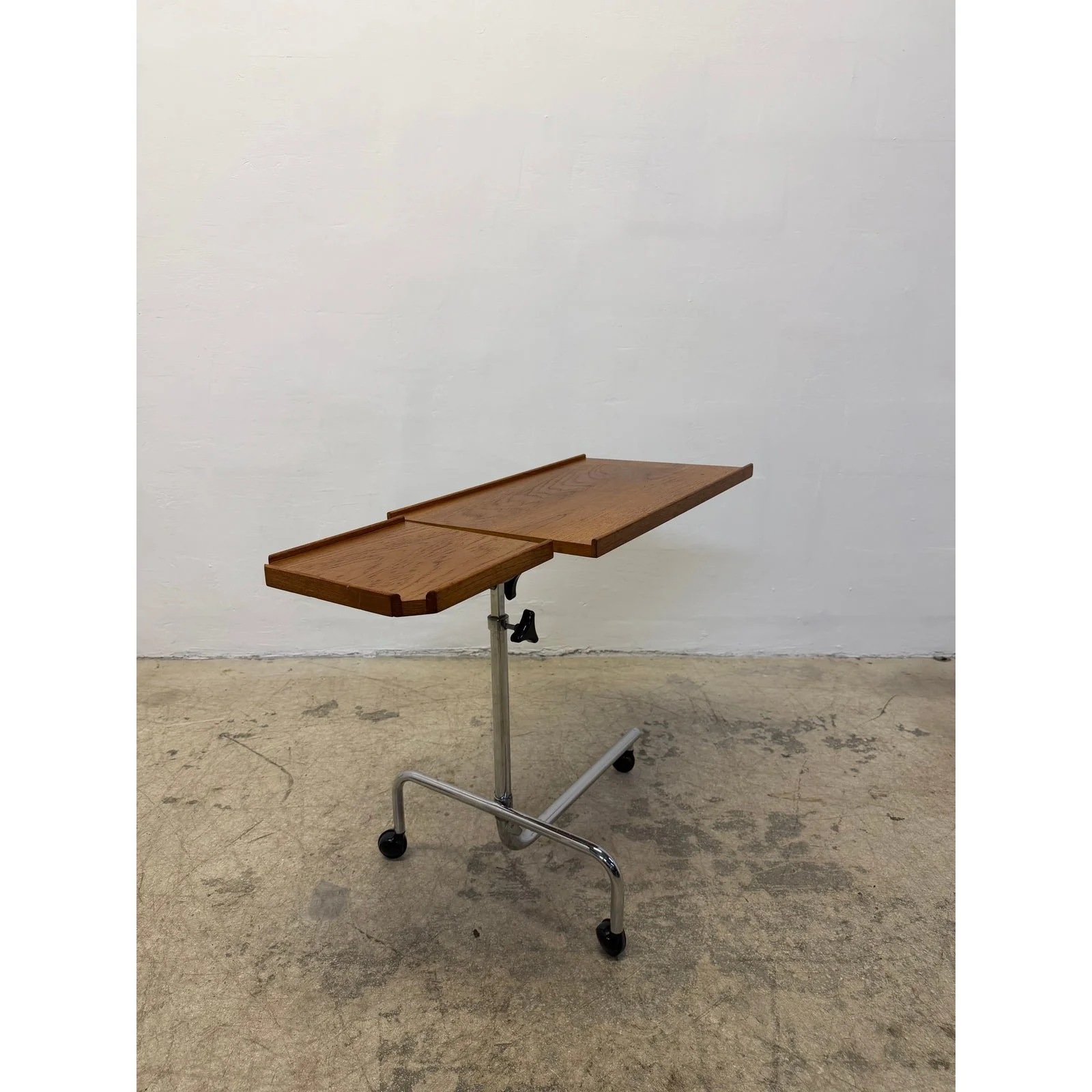 danecastle-danish-modern-teak-and-chrome-adjustable-reading-tray-table-1970s-0513