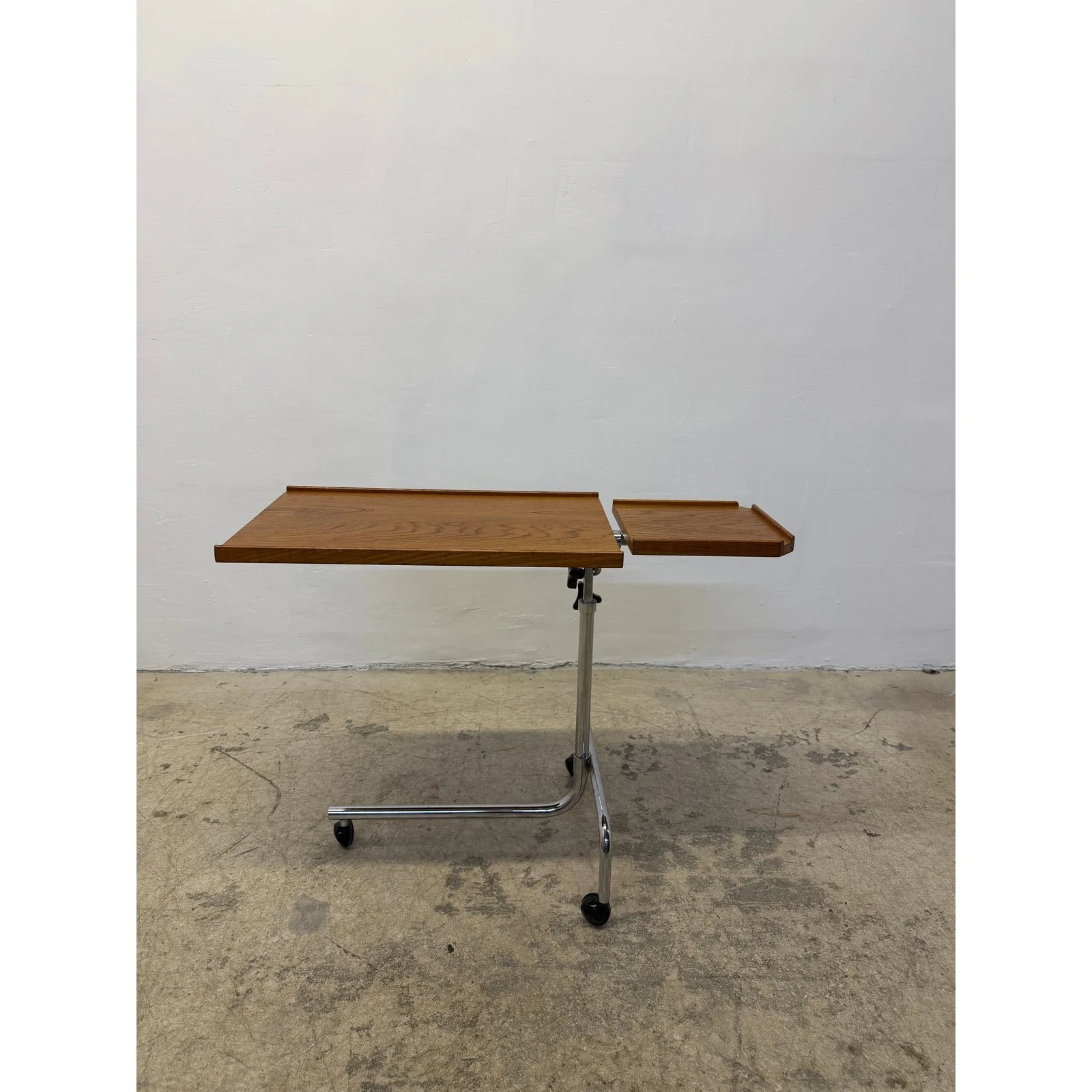 danecastle-danish-modern-teak-and-chrome-adjustable-reading-tray-table-1970s-0619