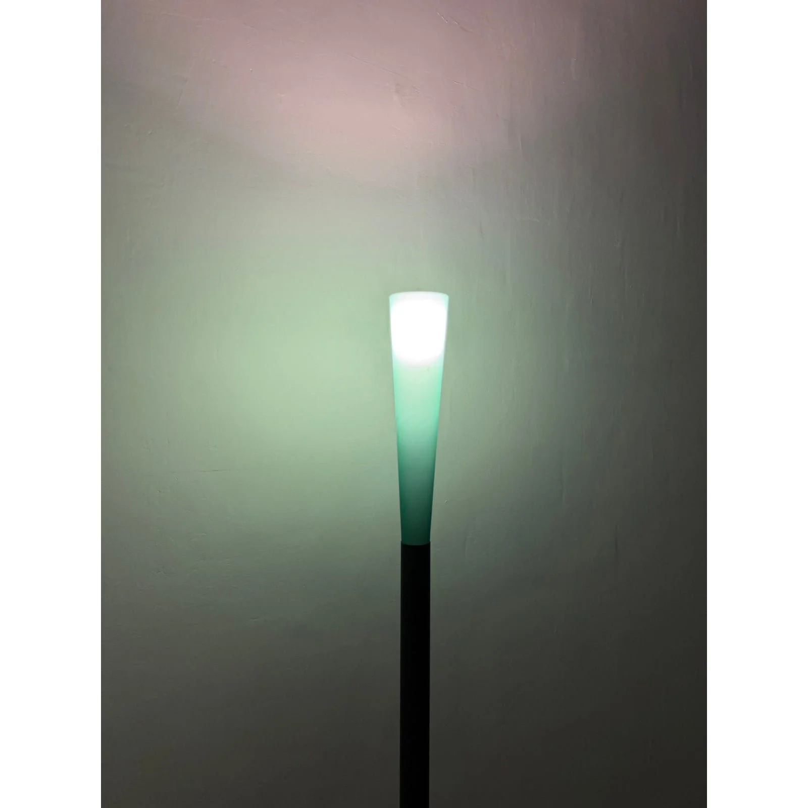 koch-and-lowy-postmodern-green-glass-and-steel-floor-lamp-1990s-8129
