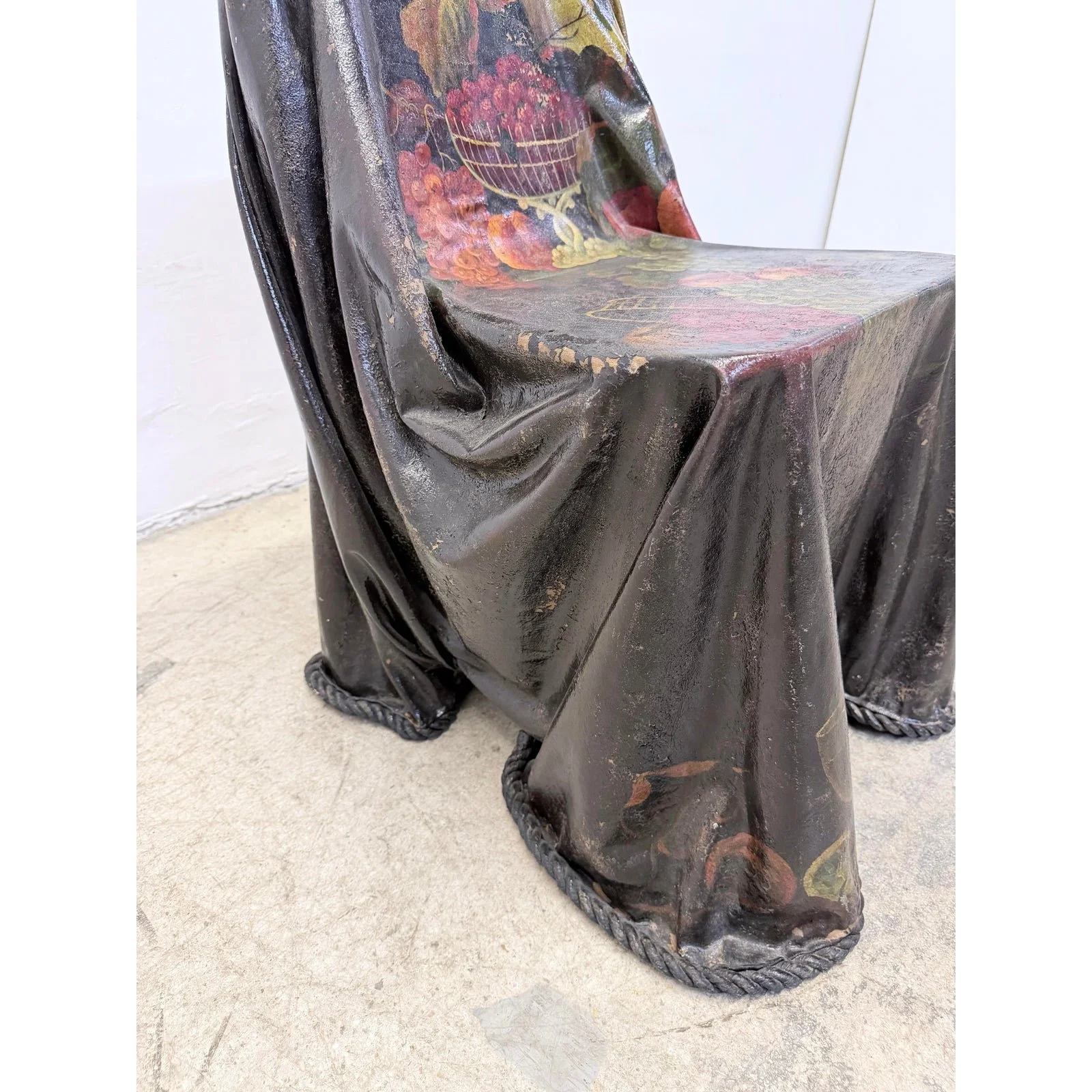 draped-fiberglass-hand-painted-occasional-chair-1990s-0769