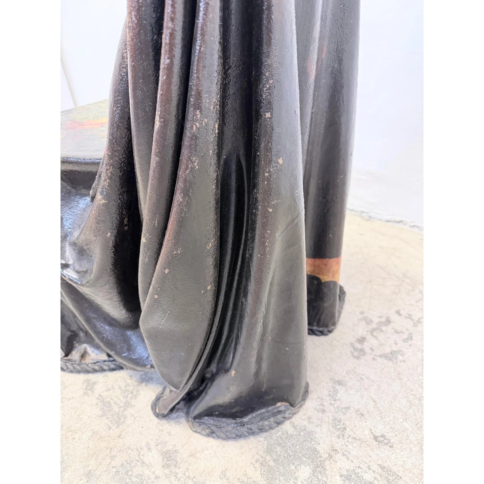 draped-fiberglass-hand-painted-occasional-chair-1990