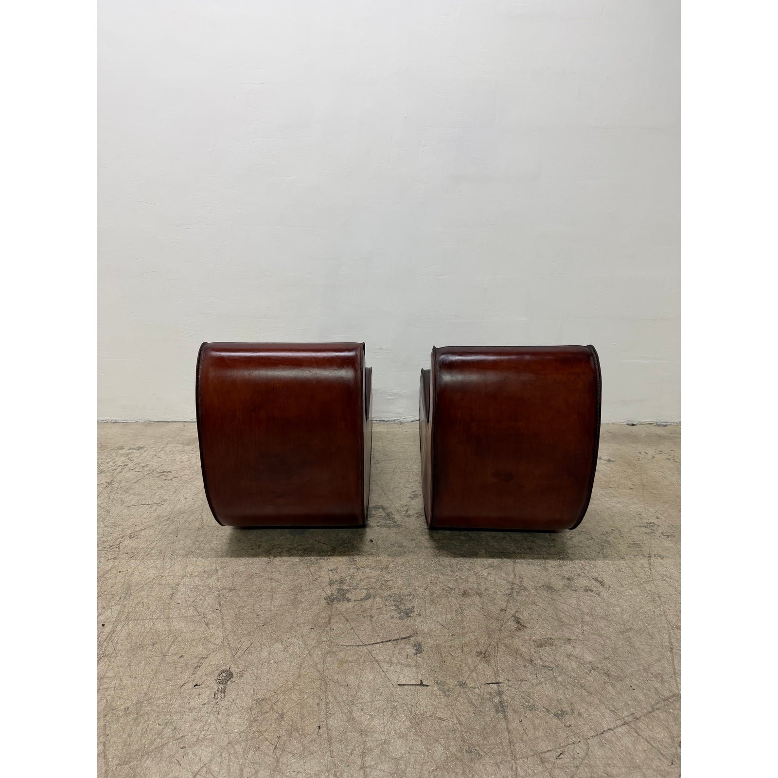 gregorio-spini-sutra-distressed-leather-lounge-chairs-for-kundalini-a-pair-1649