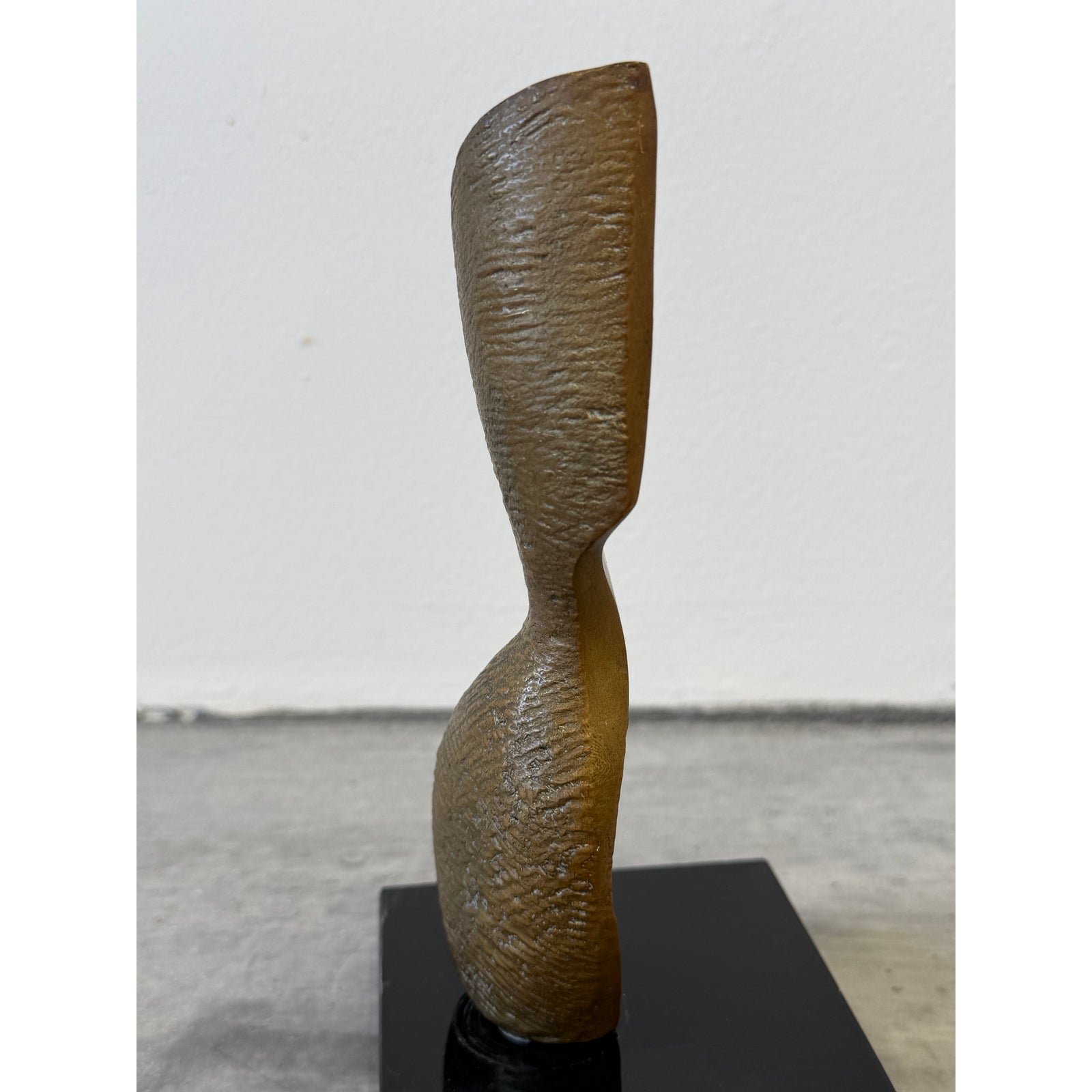 brazilian-modern-bronze-sculpture-on-black-acrylic-base-1990