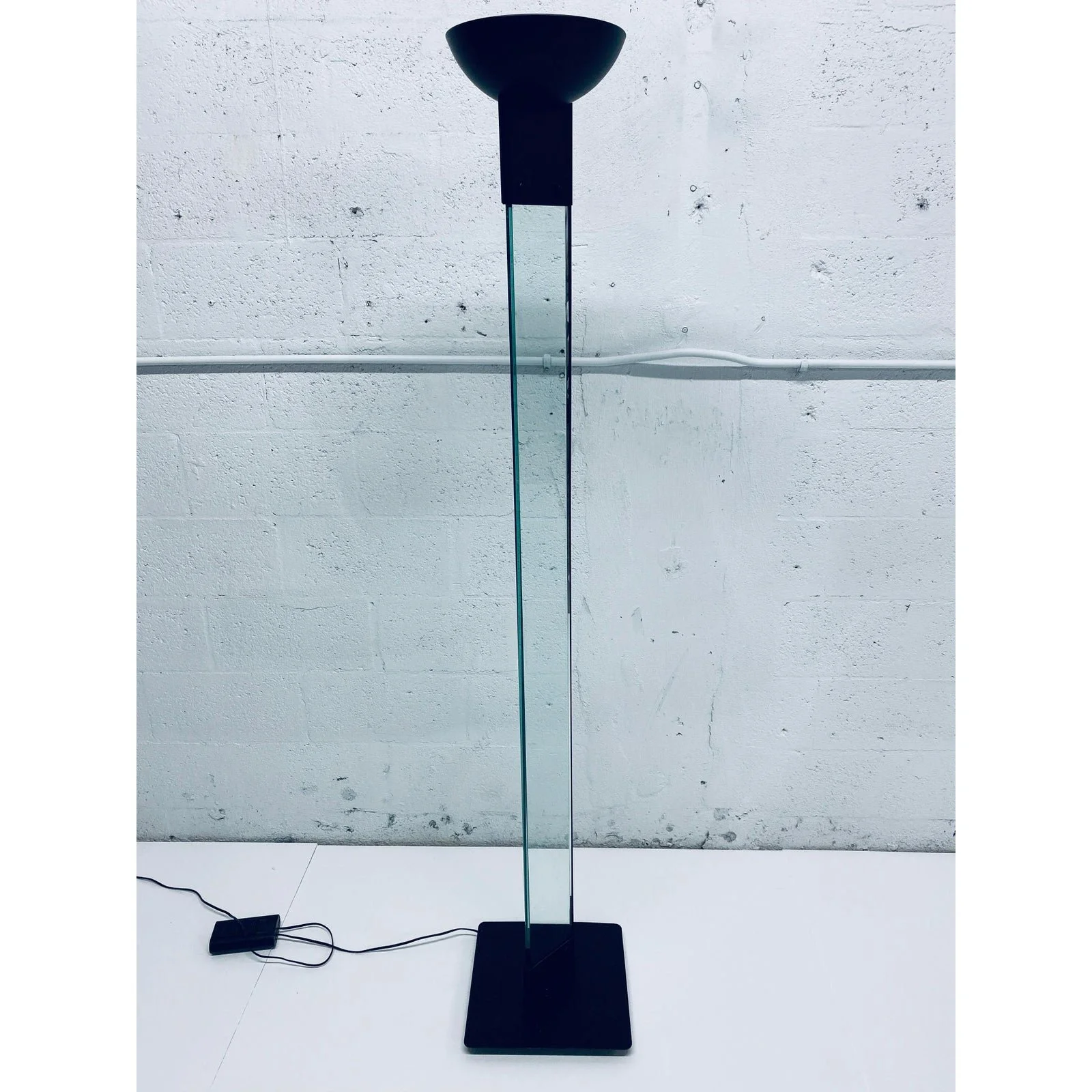 vintage-black-steel-and-glass-torchiere-floor-lamp-0379