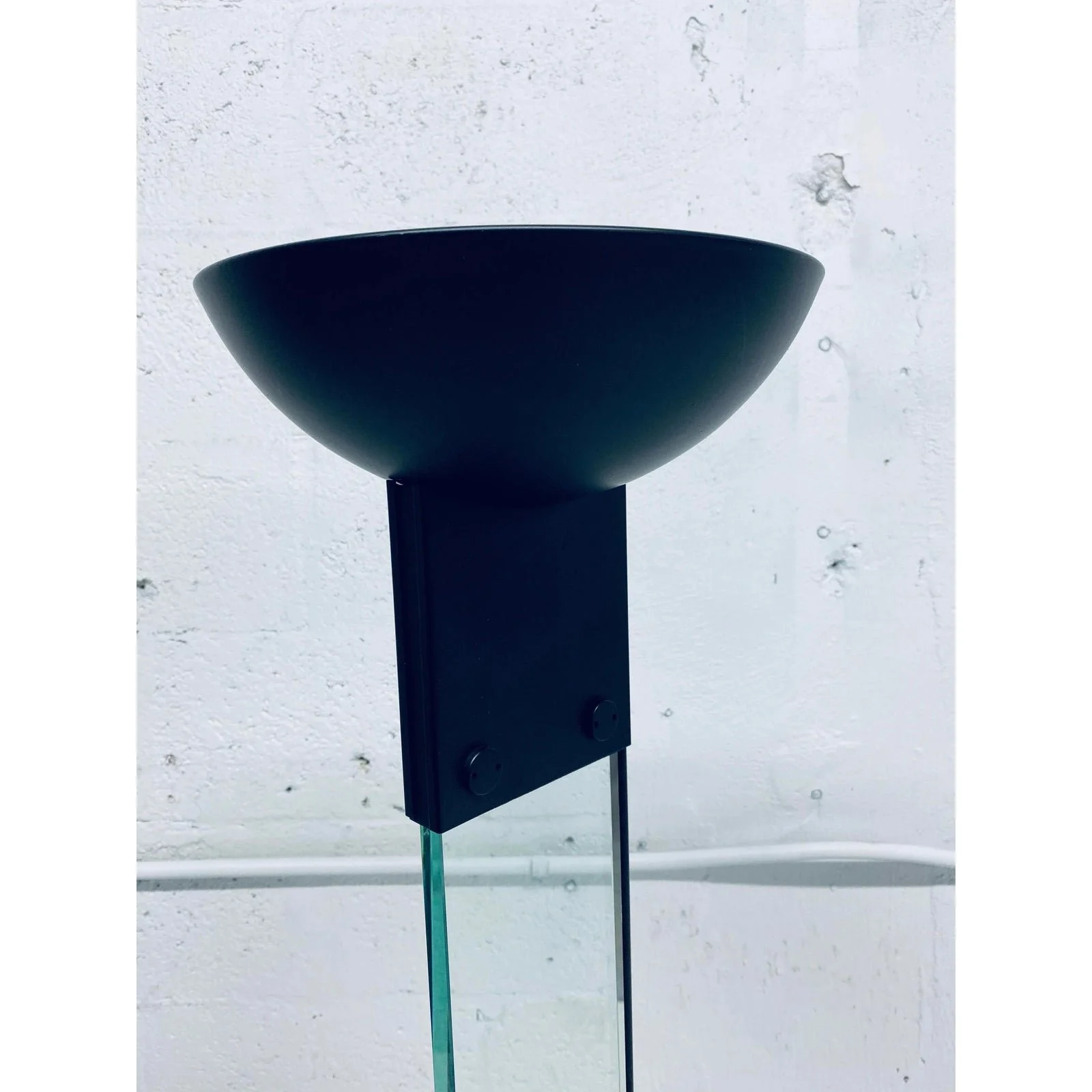 vintage-black-steel-and-glass-torchiere-floor-lamp-7233