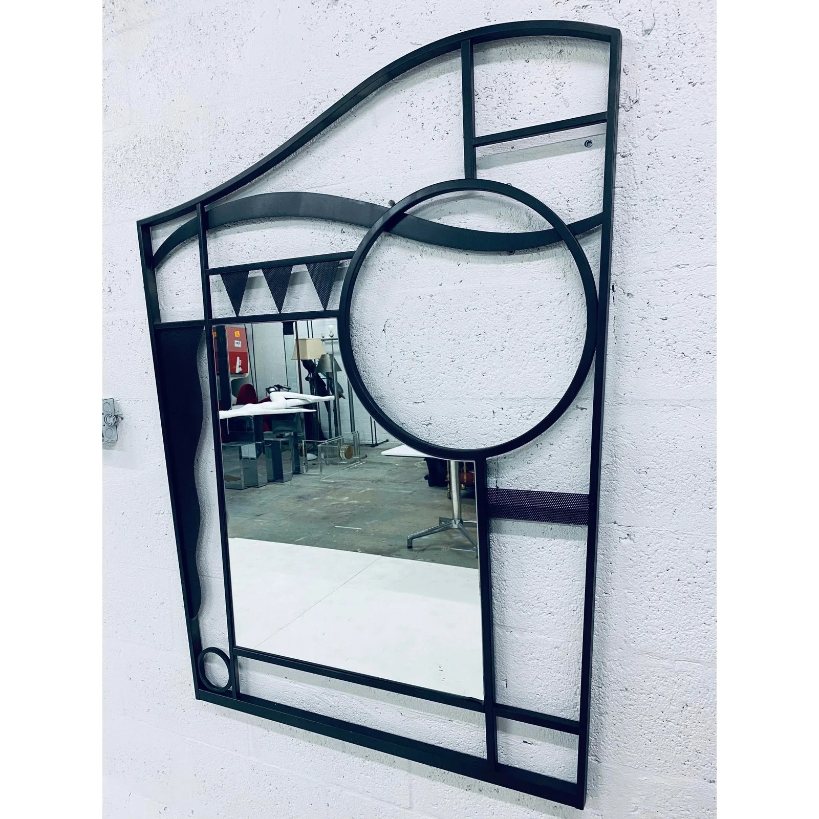 postmodern-design-steel-frame-wall-mirror-8224