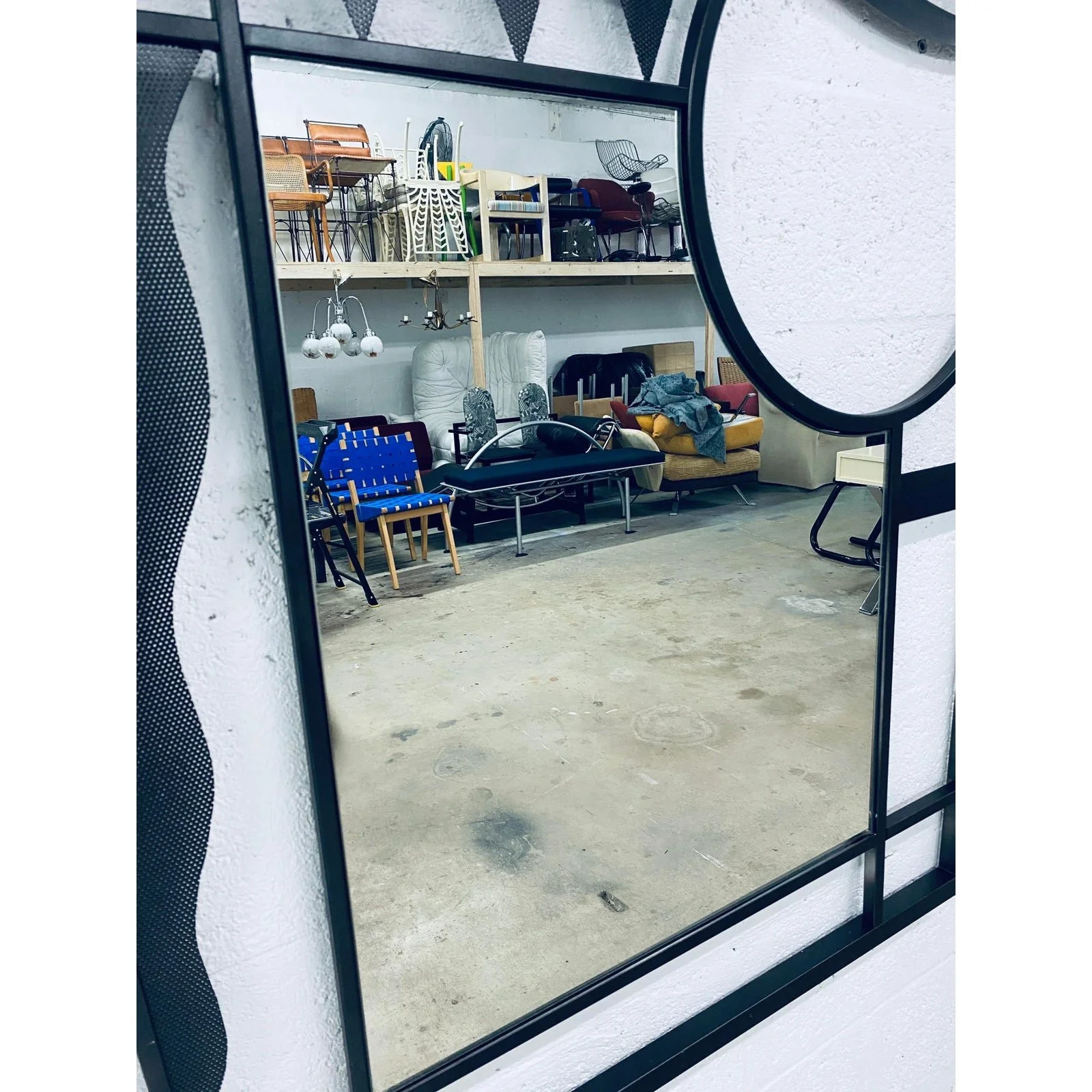 postmodern-design-steel-frame-wall-mirror-9823