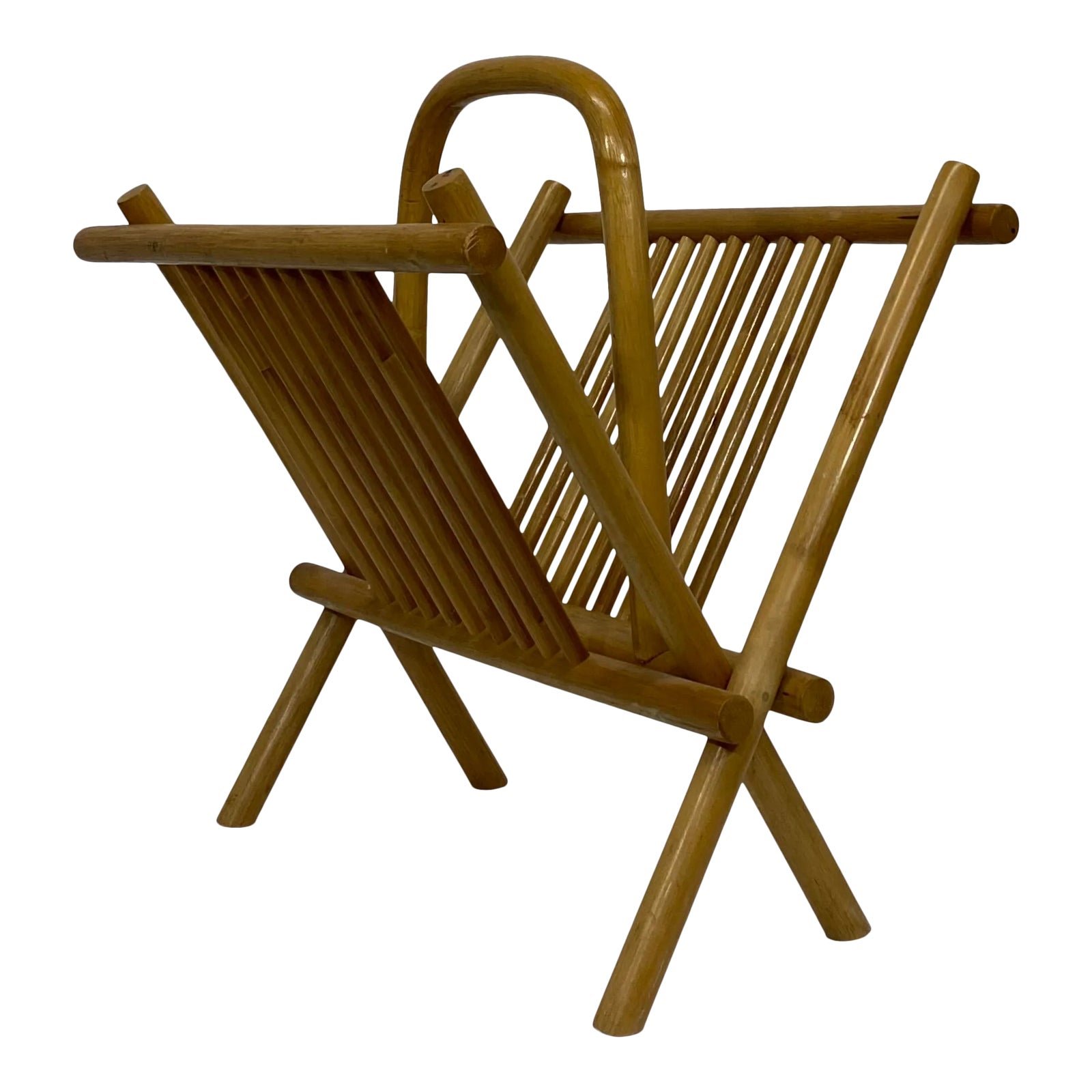 mid-century-vintage-handmade-folding-bamboo-magazine-rack-9759
