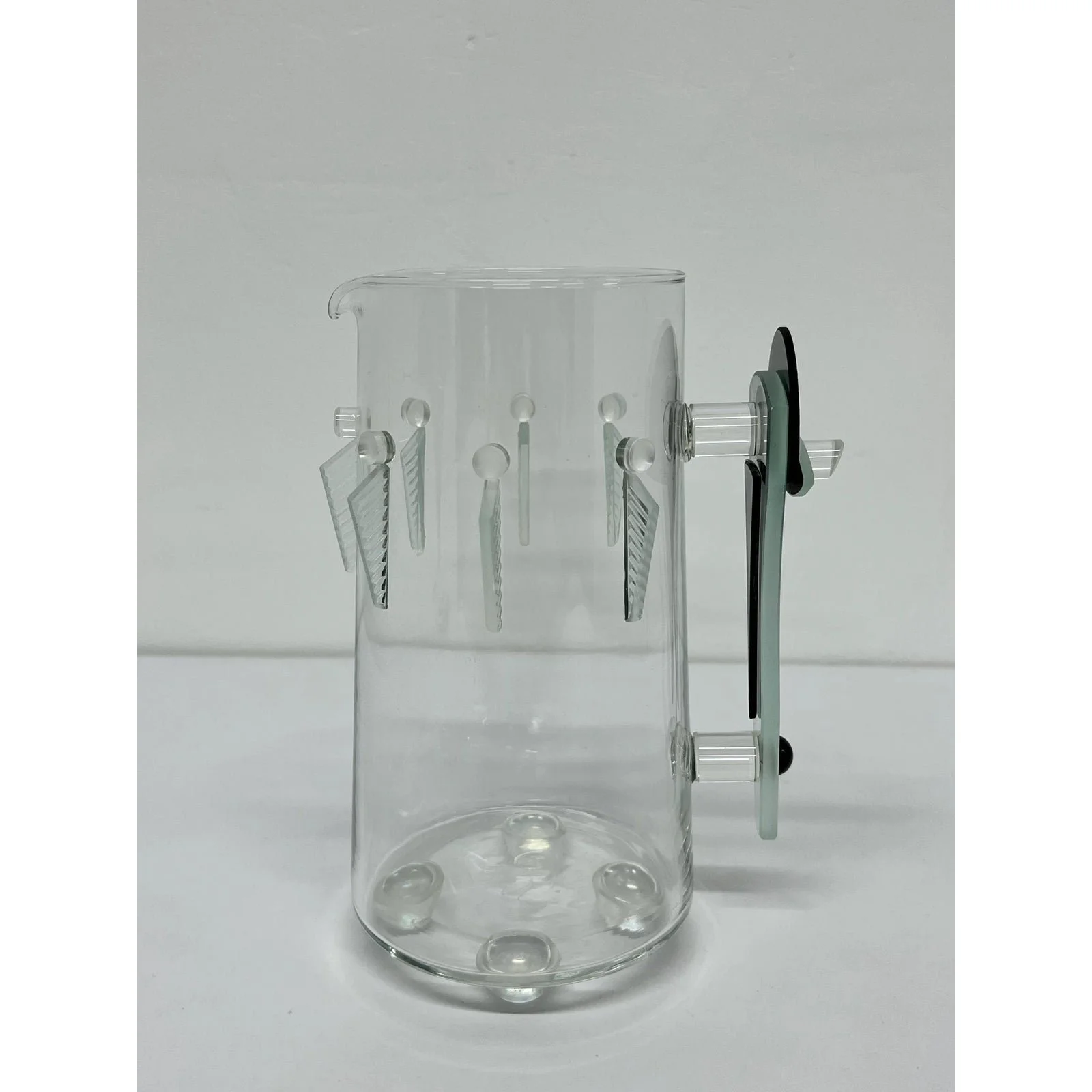 george-ponzini-postmodern-deco-revival-art-glass-pitcher-6815