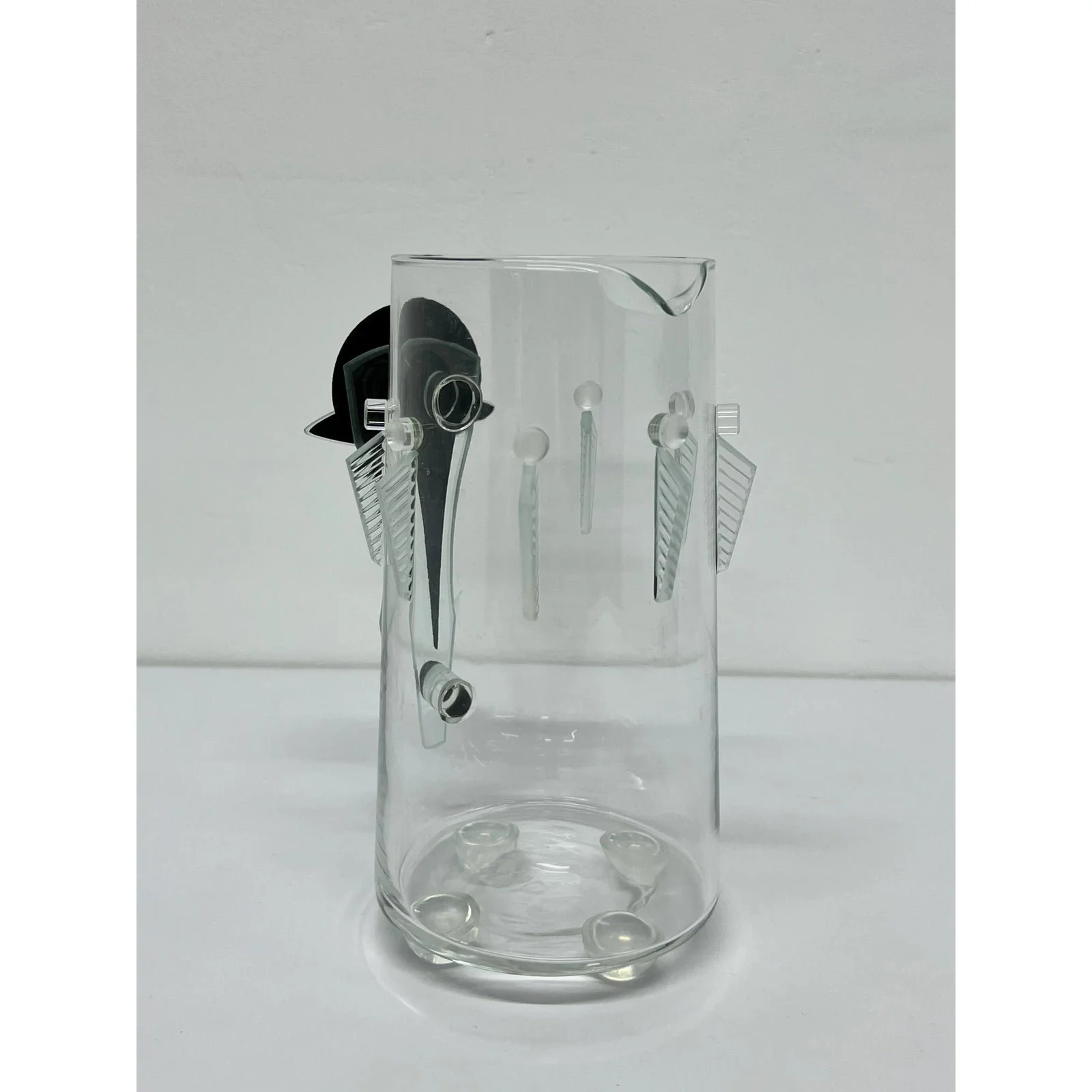 george-ponzini-postmodern-deco-revival-art-glass-pitcher-7581