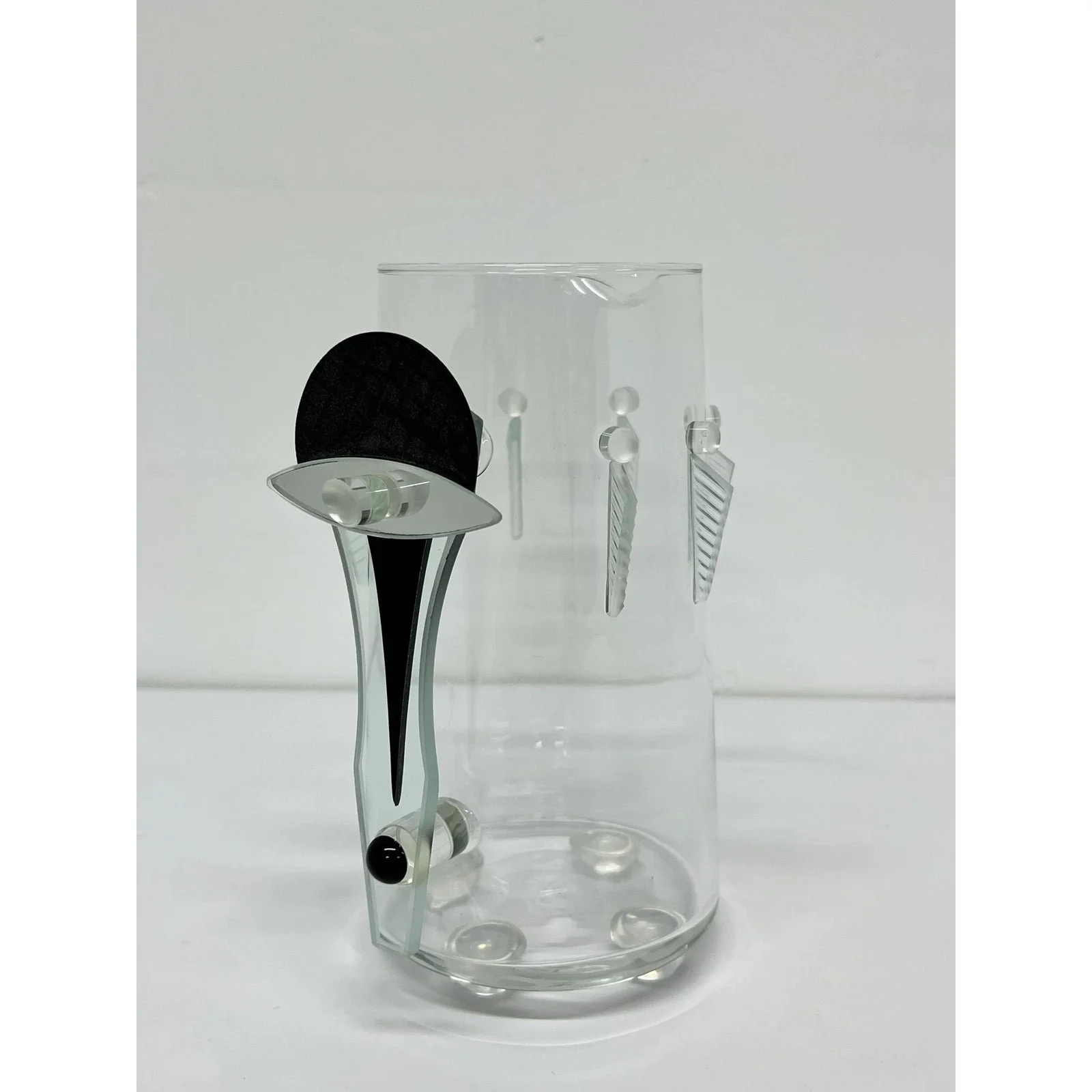 george-ponzini-postmodern-deco-revival-art-glass-pitcher-7223