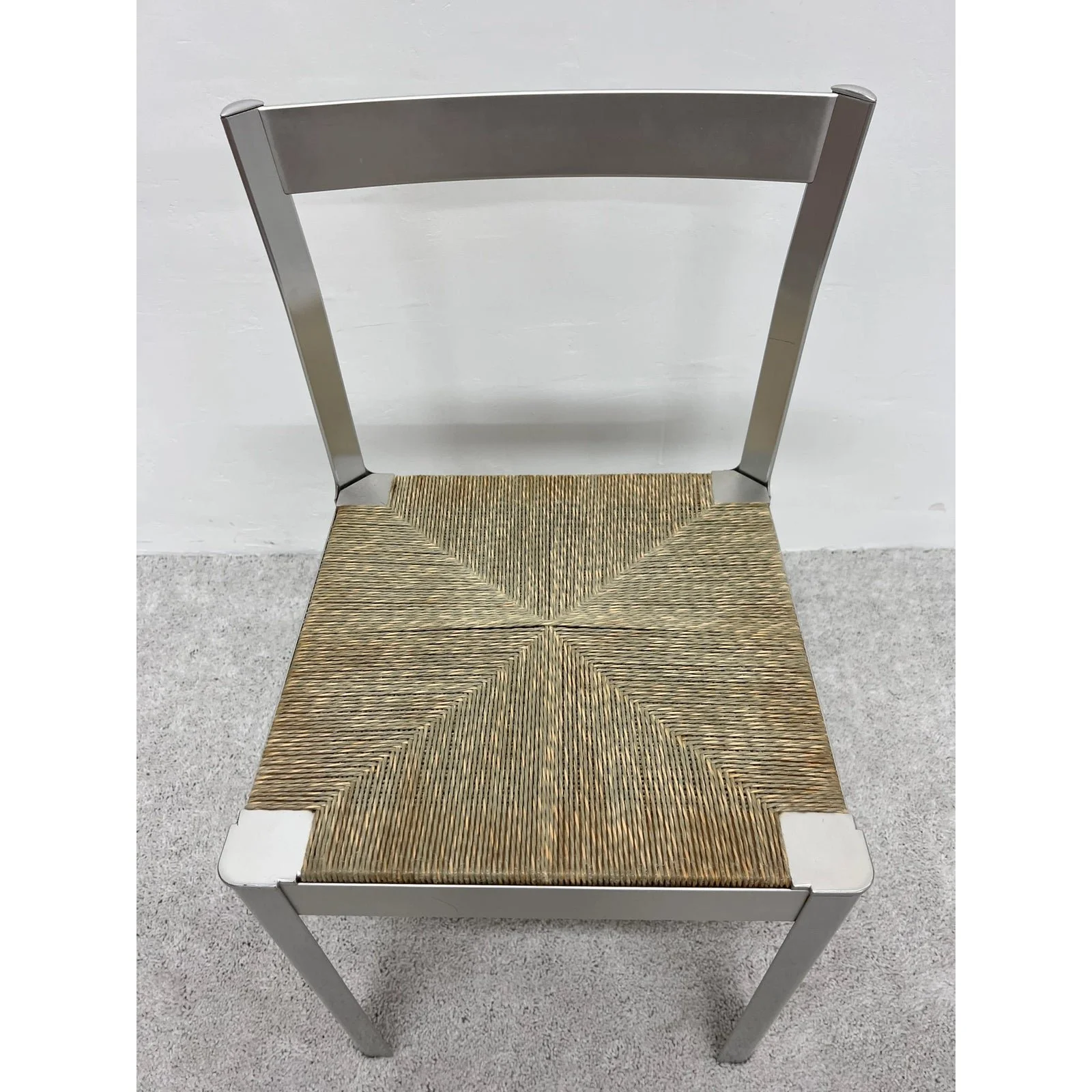 anodized-aluminum-with-cord-seat-vanity-dining-or-side-chair-italy-1980s-7575