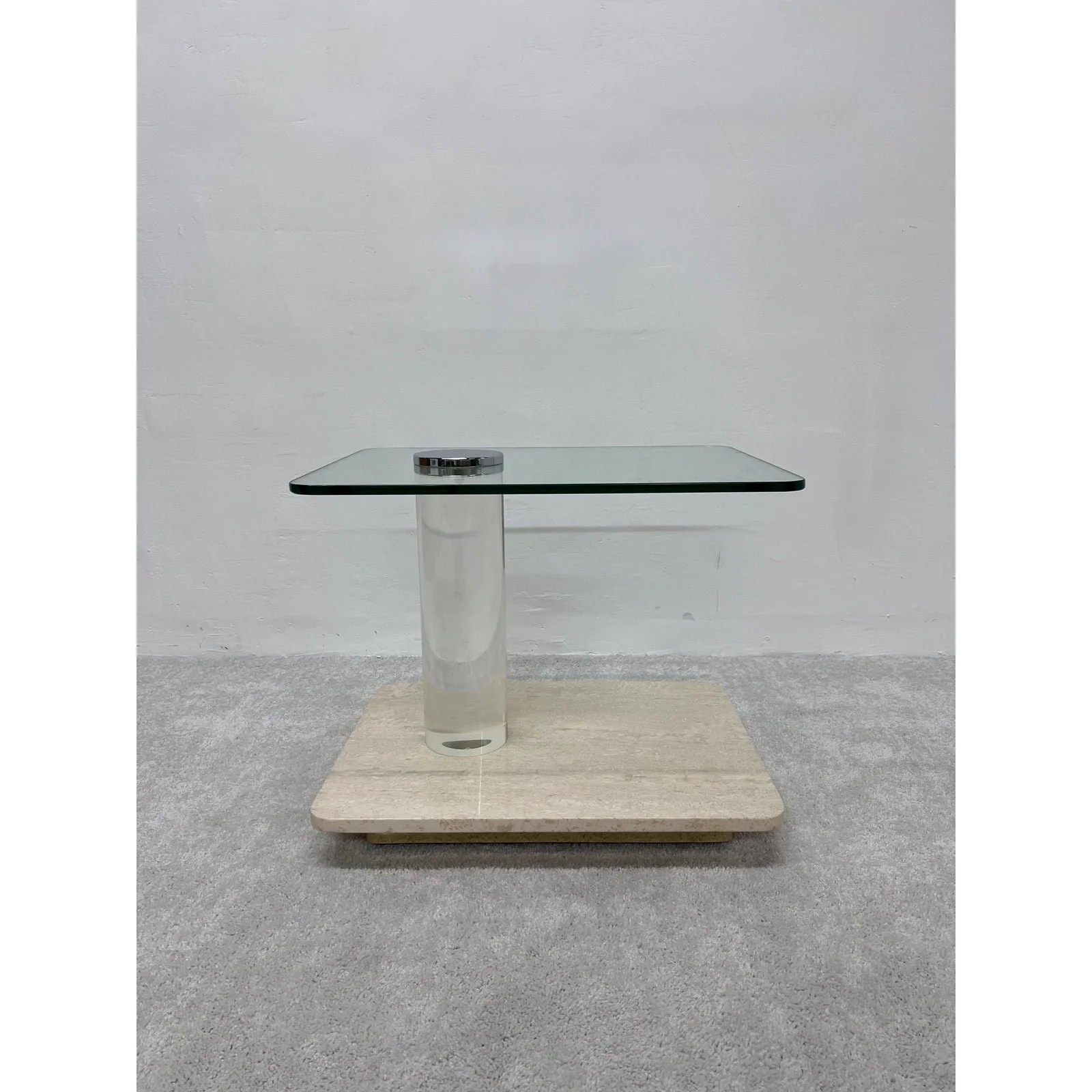 lion-in-frost-travertine-and-glass-side-table-with-lucite-column-1970s-1600