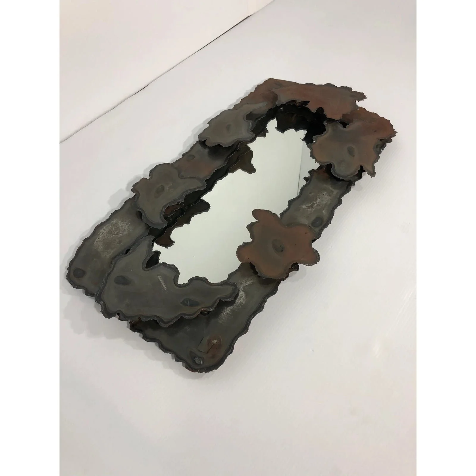 1970s-artist-signed-brutalist-metal-wall-mirror-2203