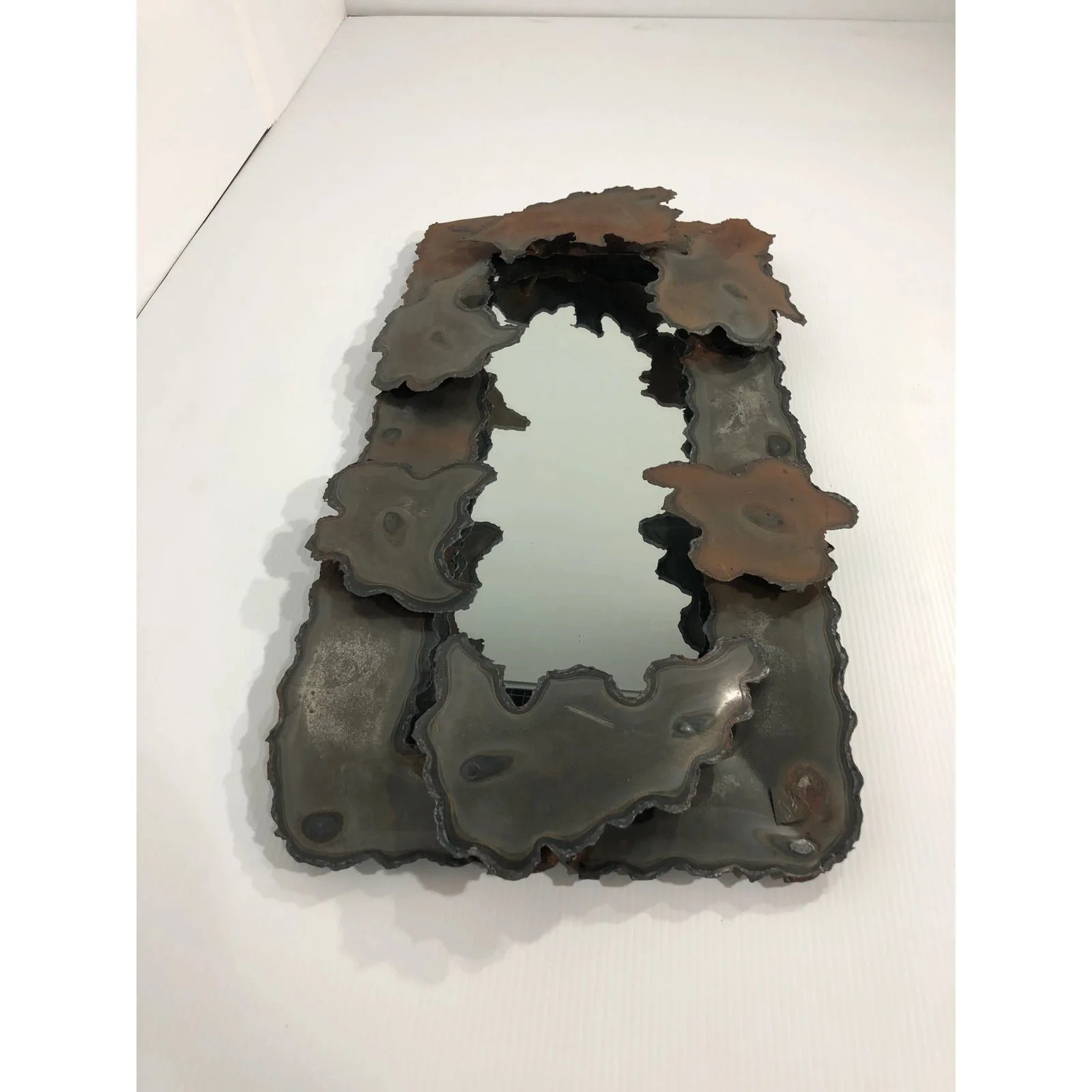 1970s-artist-signed-brutalist-metal-wall-mirror-9950