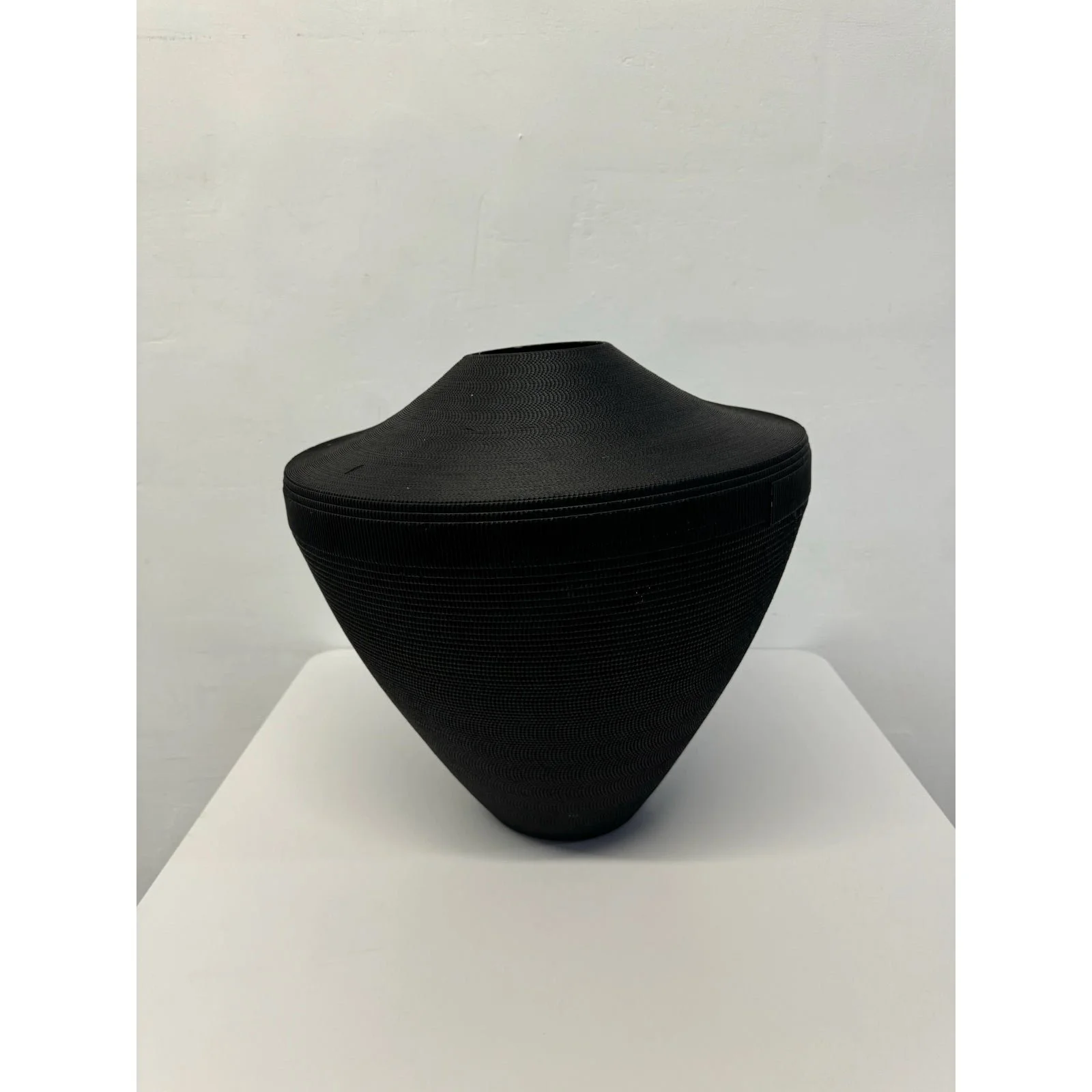 postmodern-black-corrugated-cardboard-vase-by-flute-chicago-6241