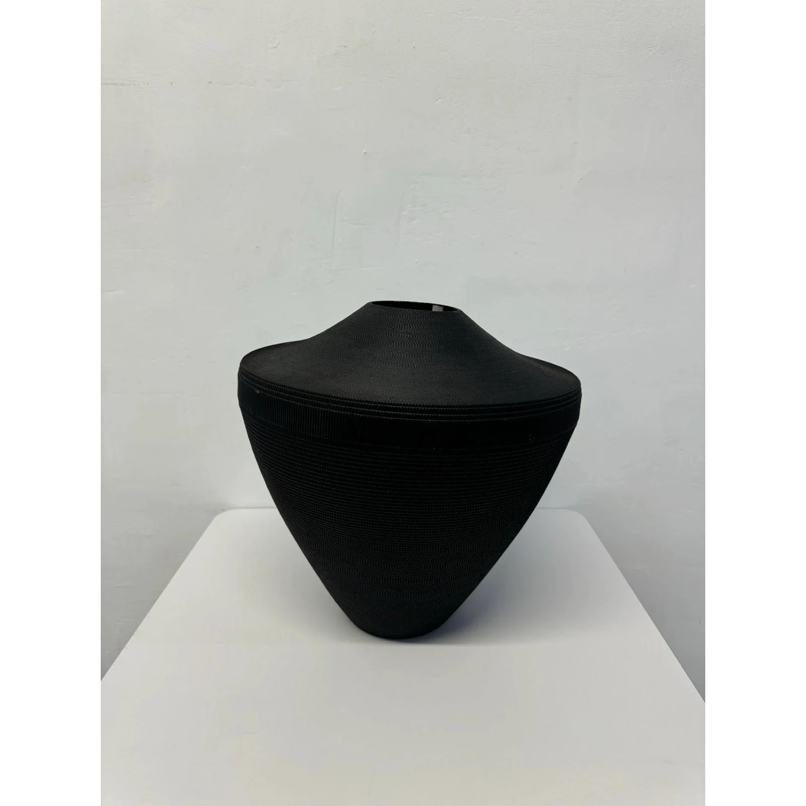 postmodern-black-corrugated-cardboard-vase-by-flute-chicago-6447