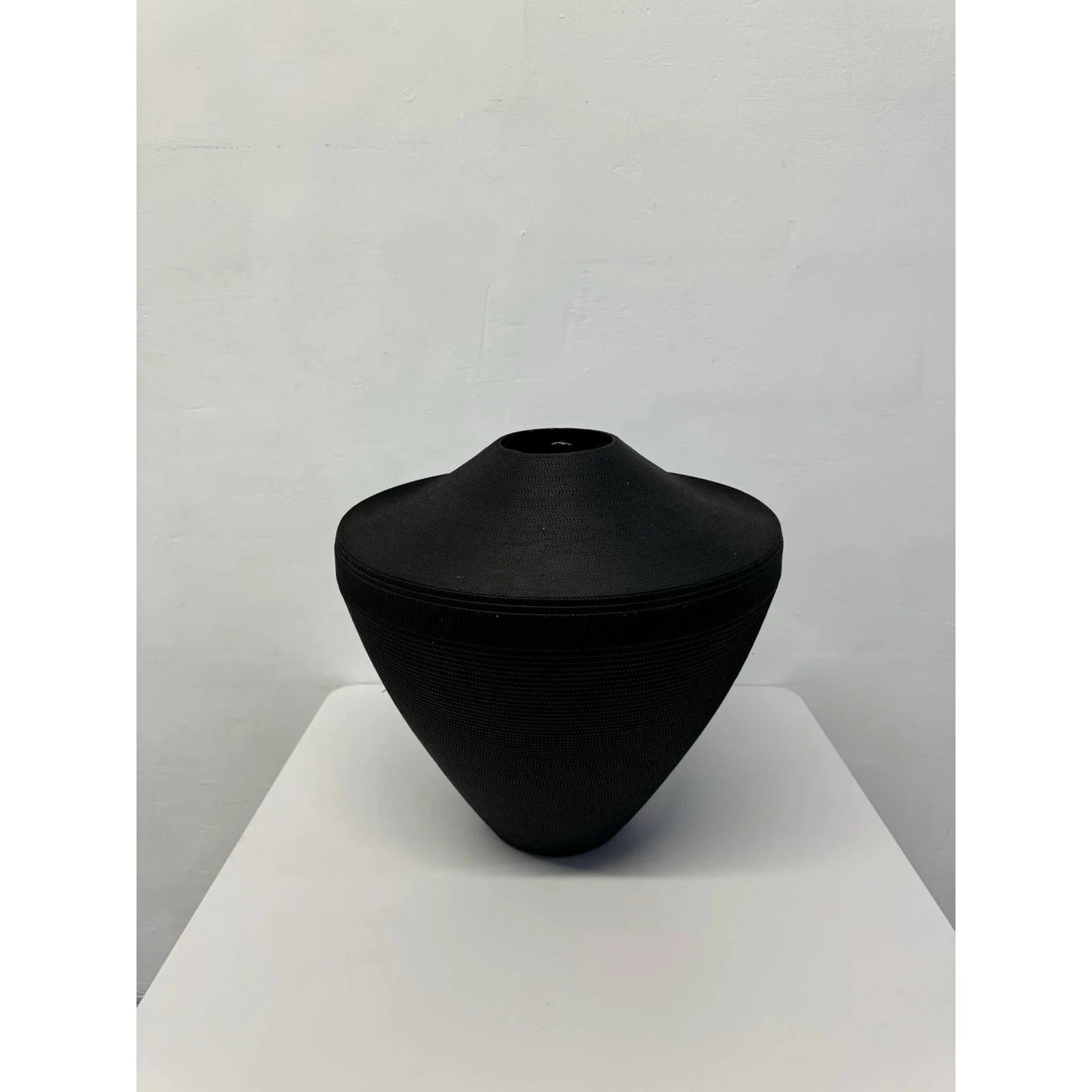 postmodern-black-corrugated-cardboard-vase-by-flute-chicago-2117