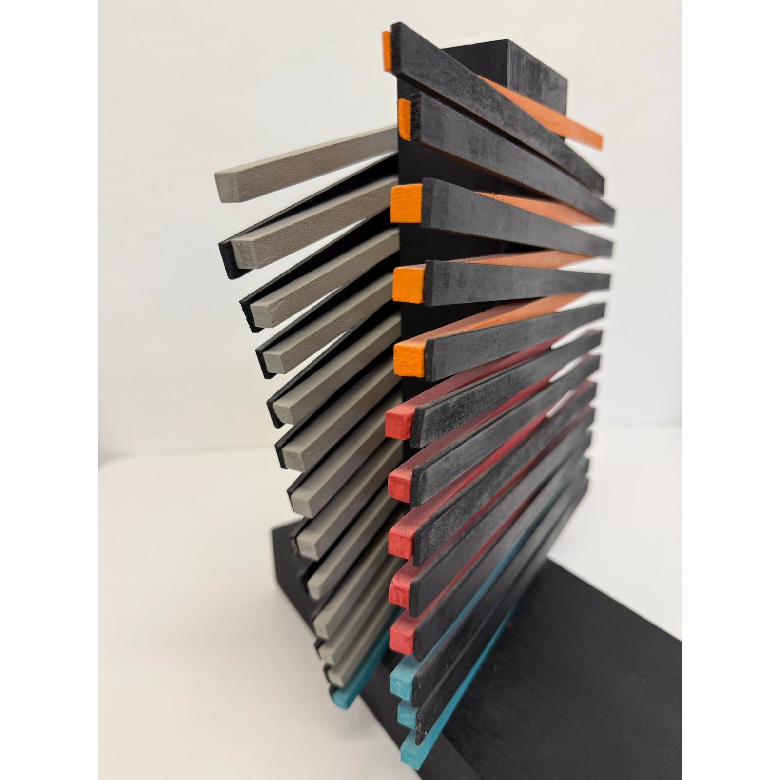 abstract-multi-color-wood-table-sculpture-1980