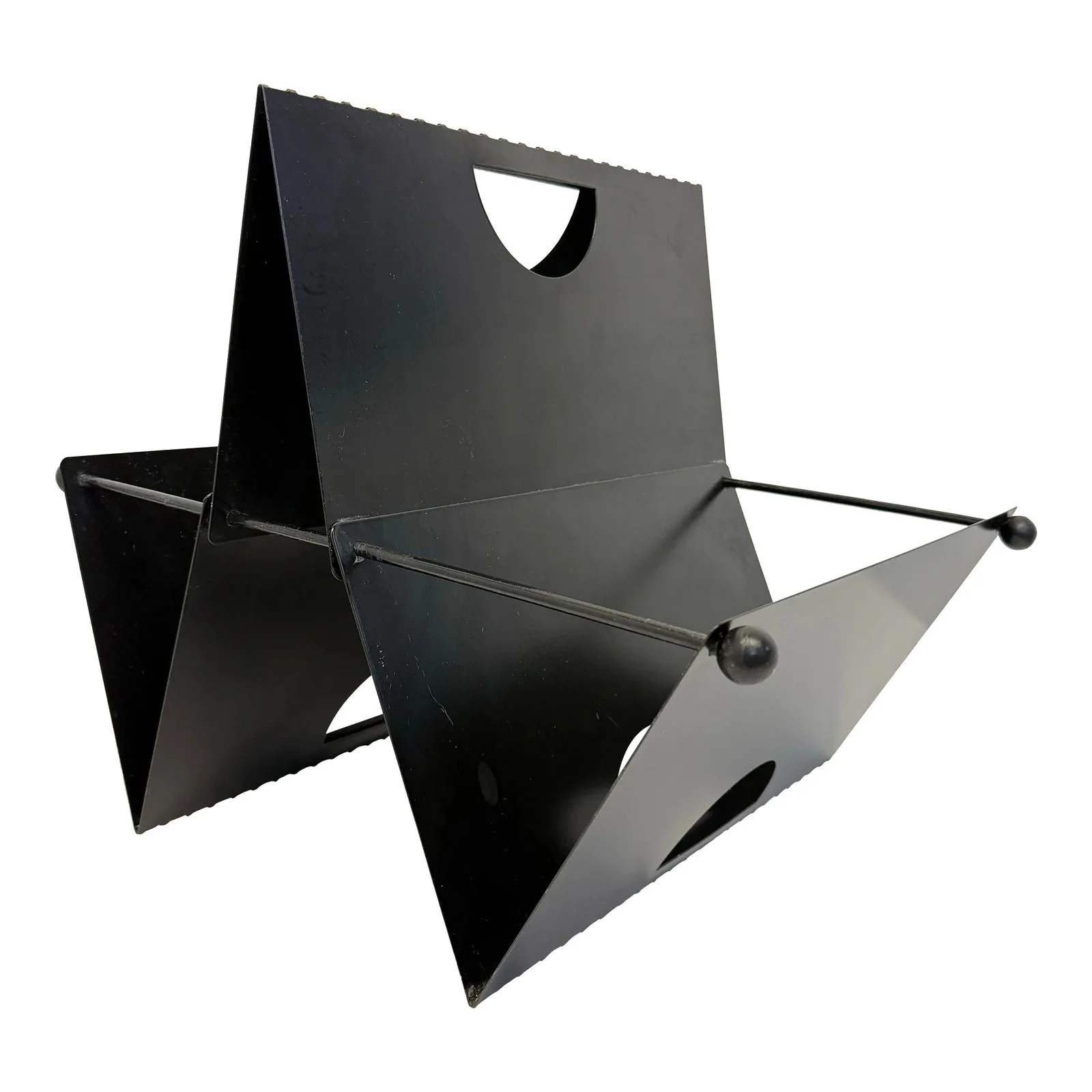 postmodern-memphis-style-black-metal-magazine-rack-1980s-1506