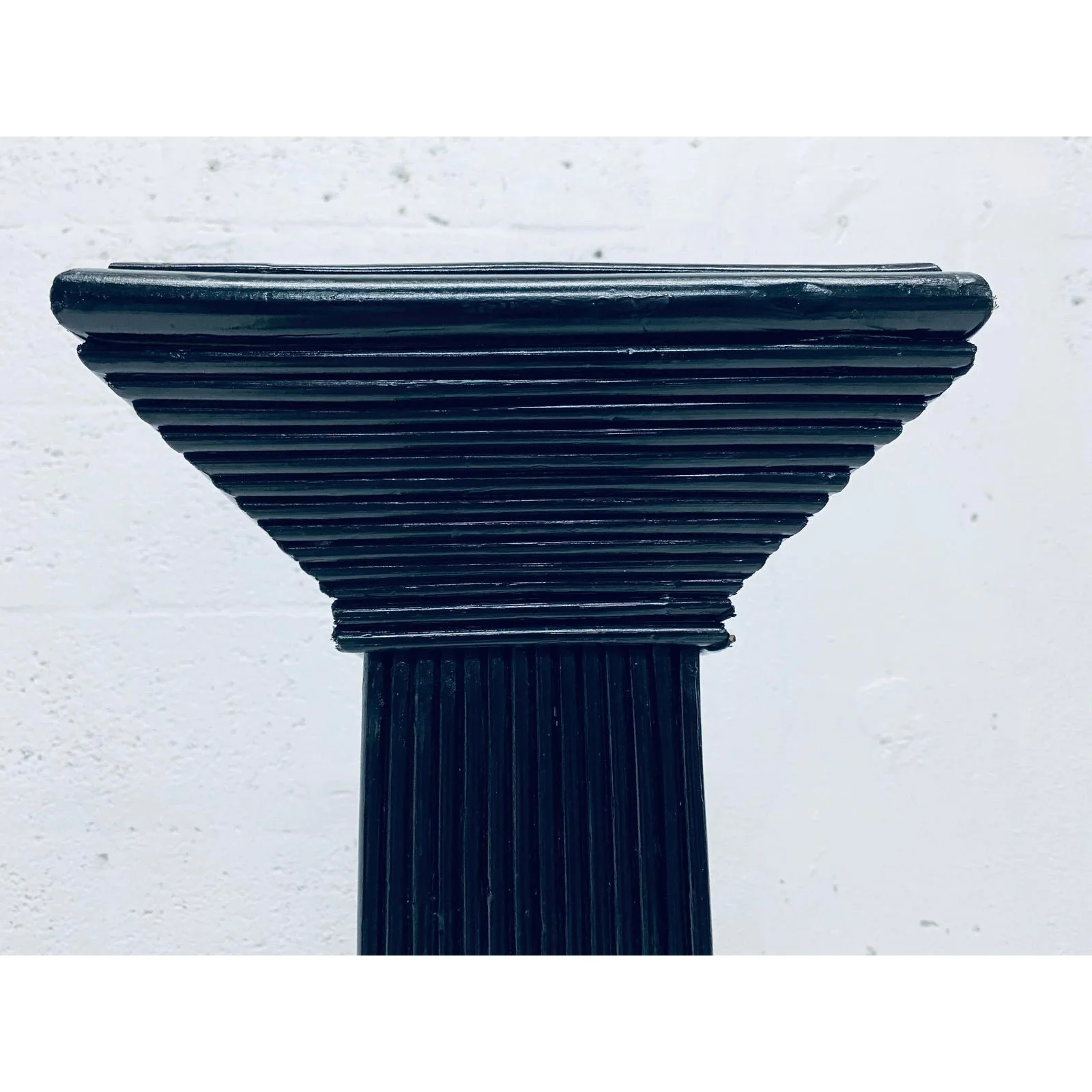 mid-century-black-lacquered-pencil-reed-rattan-pedestal-table-1981
