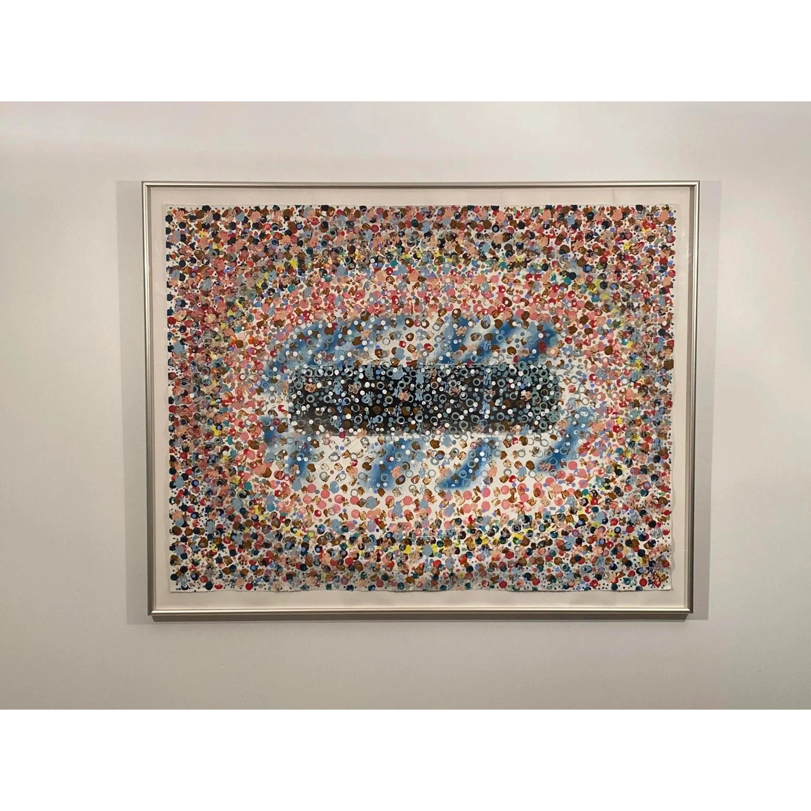 contemporary-acrylic-on-paper-multi-color-painting-signed-kalm-7722