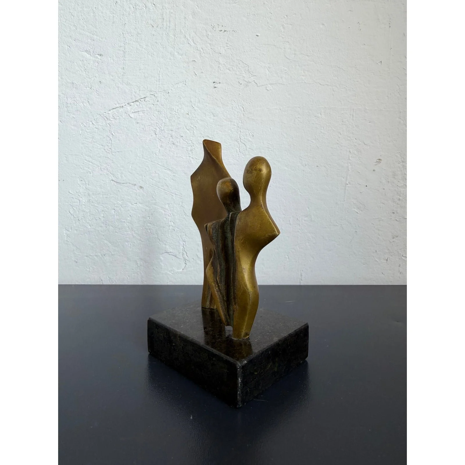 modern-abstract-geometric-bronze-sculpture-on-black-granite-base-brazil-1980s-8746