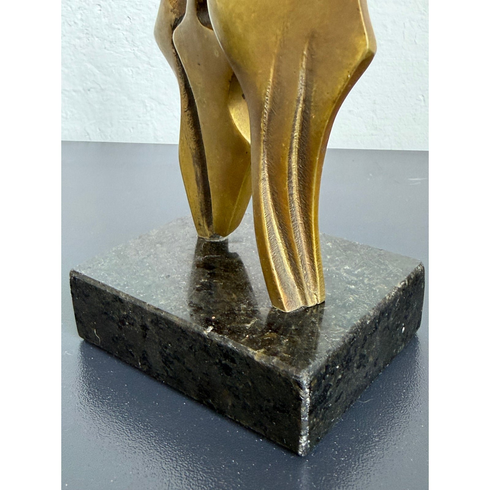 modern-abstract-geometric-bronze-sculpture-on-black-granite-base-brazil-1980
