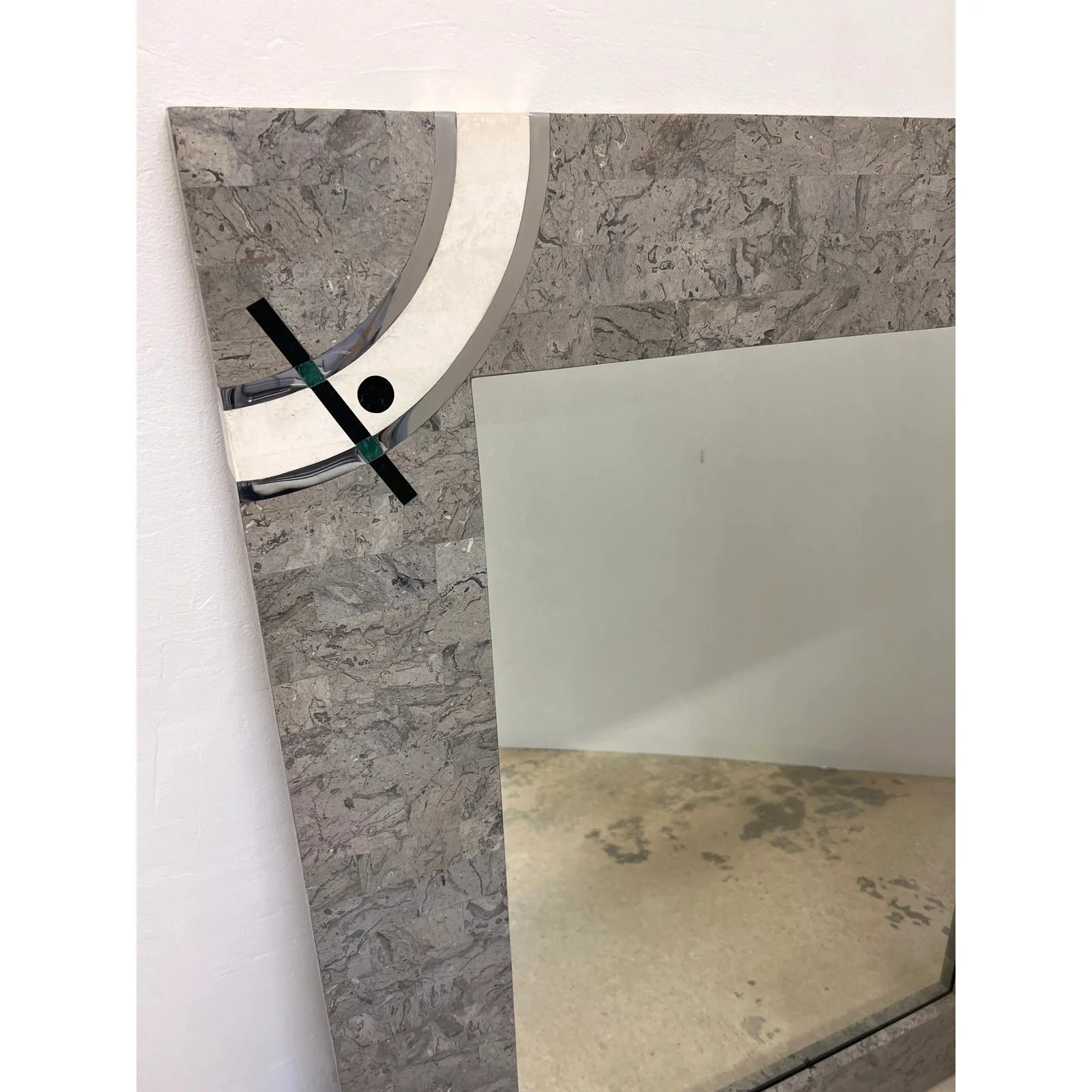contemporary-tessellated-stone-and-chrome-inlay-mirror-by-oggetti-5572