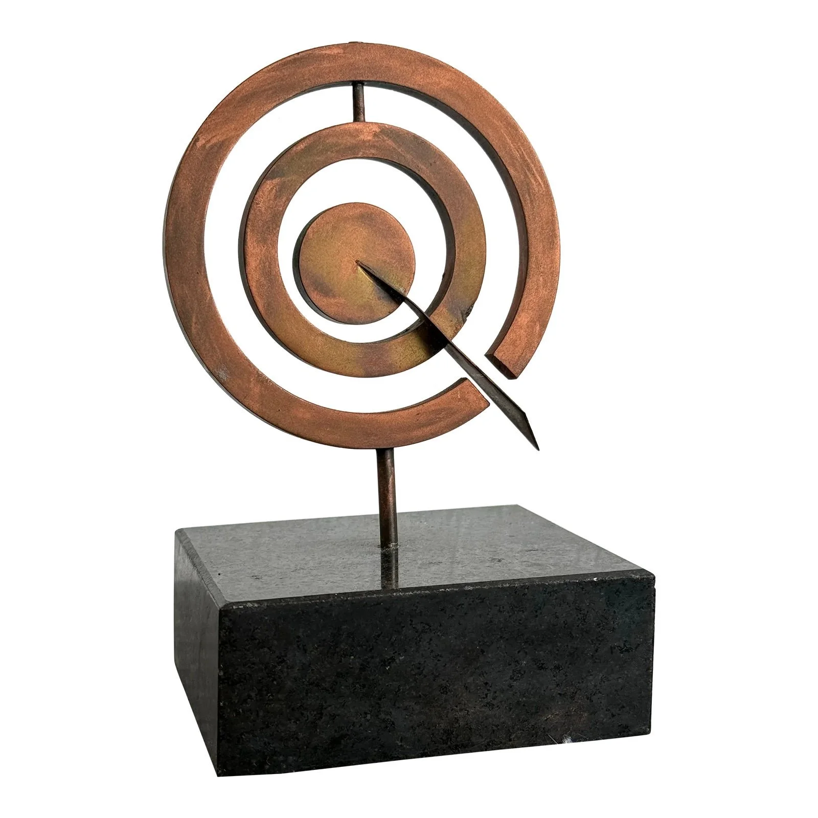 pietrina-checcacci-brazilian-modern-kinetic-copper-sculpture-on-black-granite-base-8851