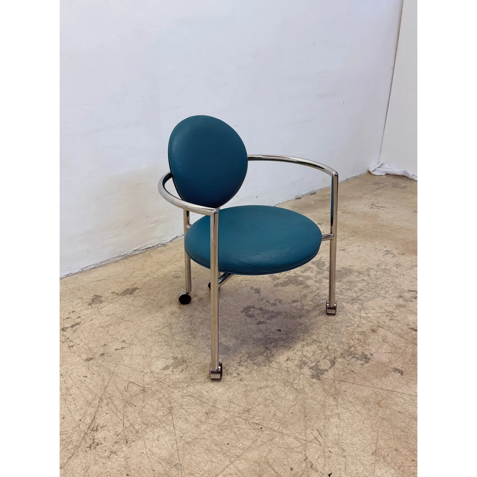 stanley-j-friedman-moon-chair-on-casters-for-brueton-1240