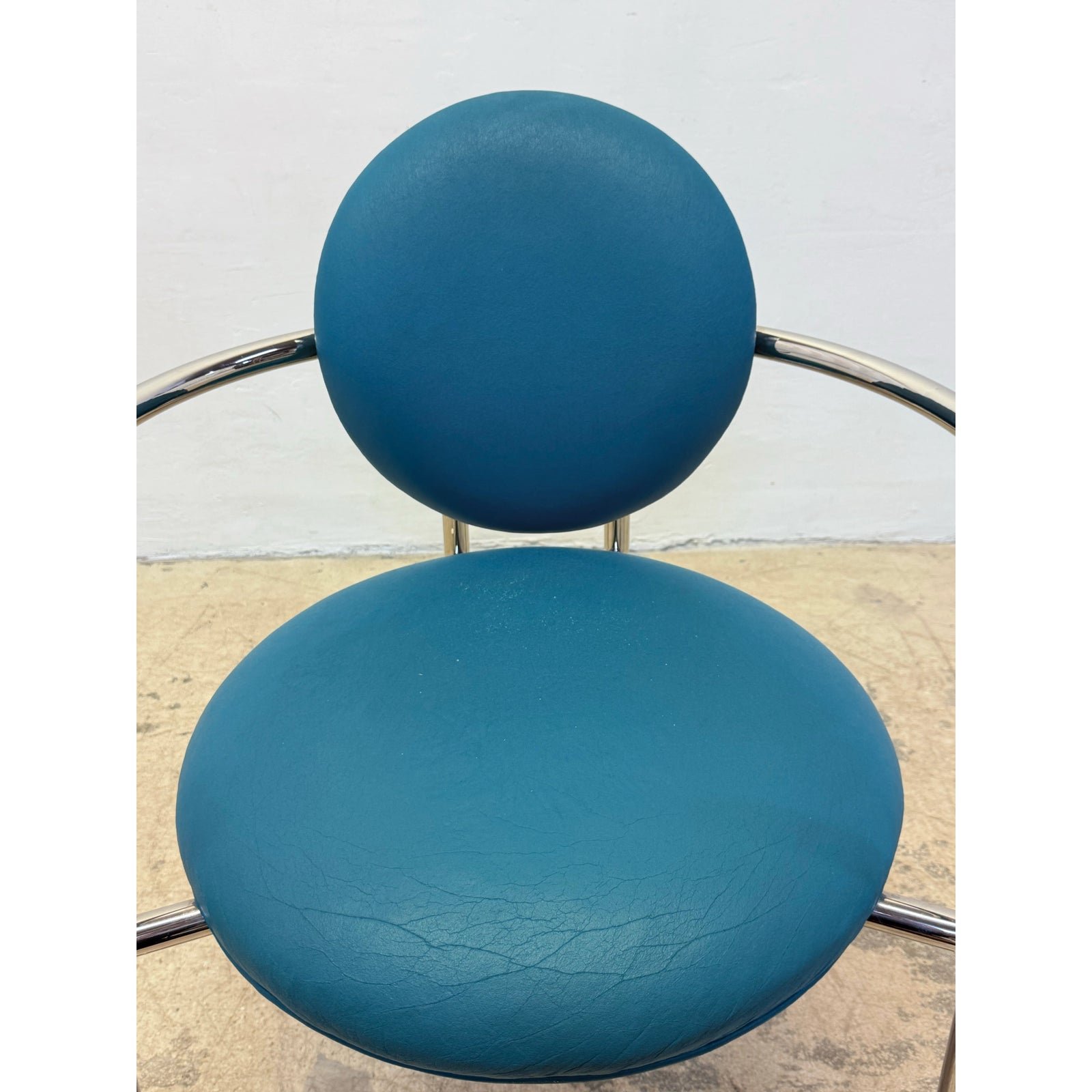 stanley-j-friedman-moon-chair-on-casters-for-brueton-8387