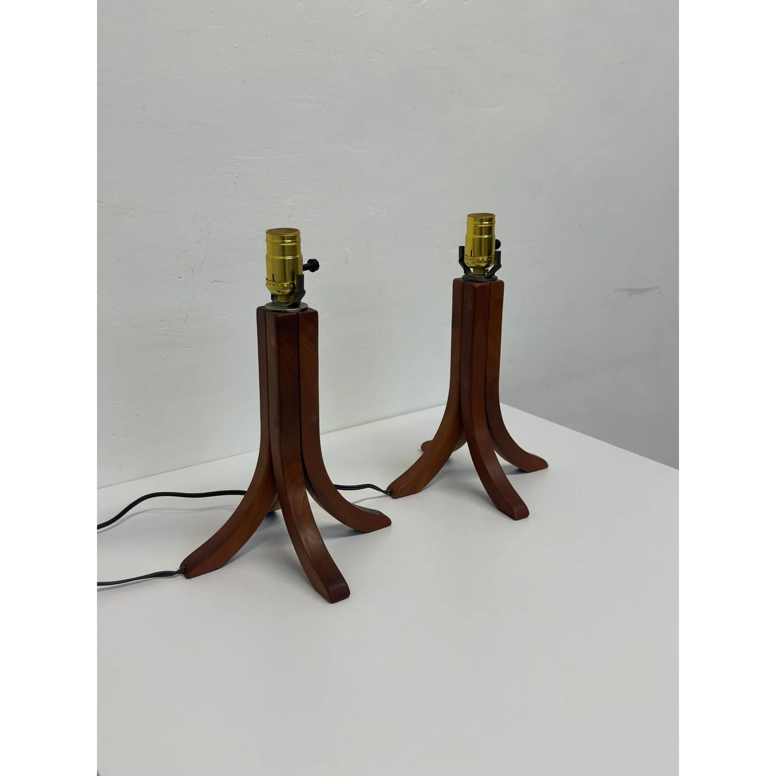 pair-of-modern-teak-table-lamp-bases-signed-gb-2003-no-shade-or-harp-7563