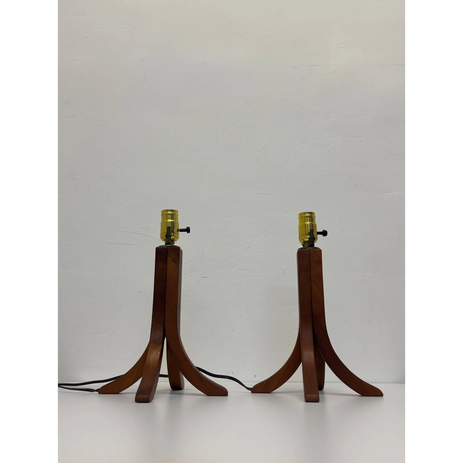 pair-of-modern-teak-table-lamp-bases-signed-gb-2003-no-shade-or-harp-8312
