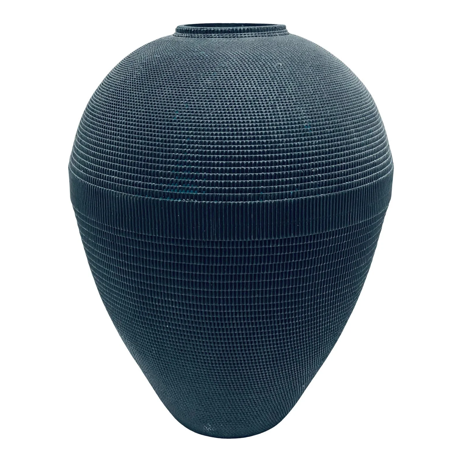 postmodern-black-corrugated-cardboard-vase-by-flute-chicago-5657