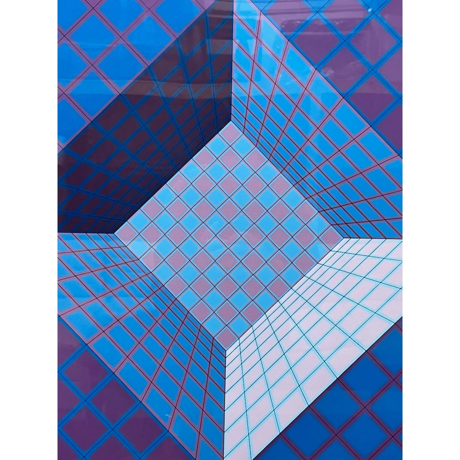 victor-vasarely-limited-edition-op-art-lithograph-signed-and-numbered-2443