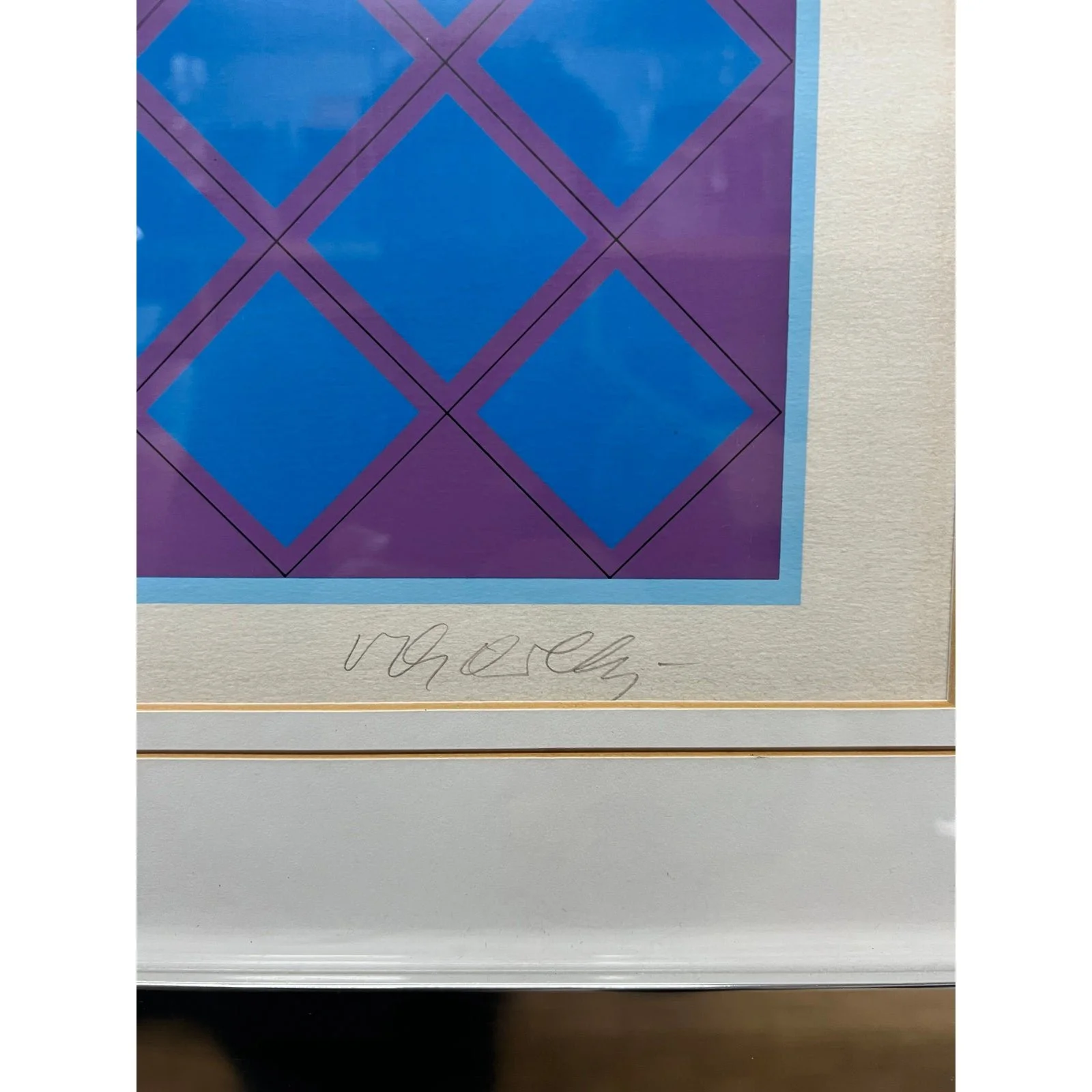 victor-vasarely-limited-edition-op-art-lithograph-signed-and-numbered-6653