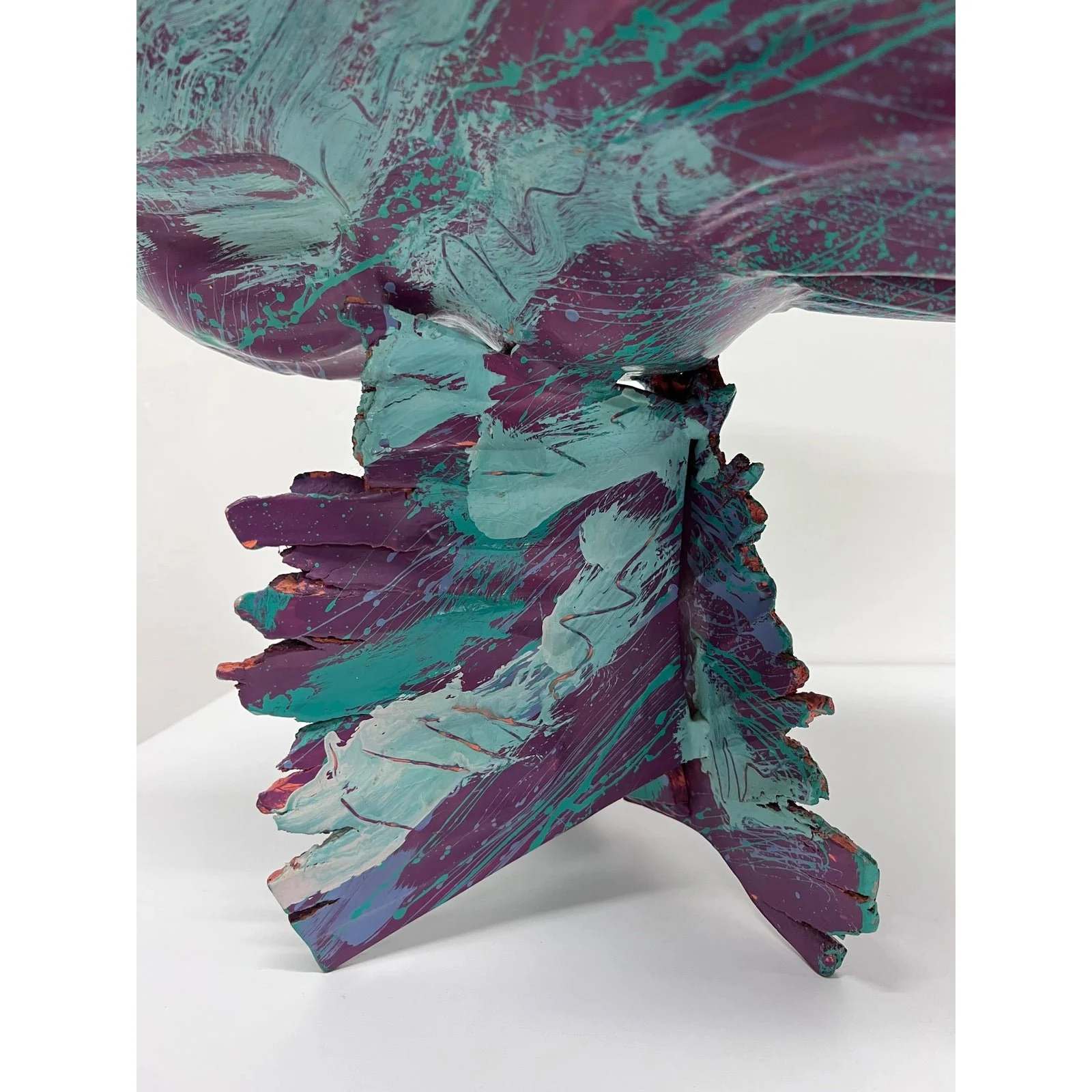 90s-modern-graffiti-art-bowl-sculpture-signed-by-artist-1990-2283