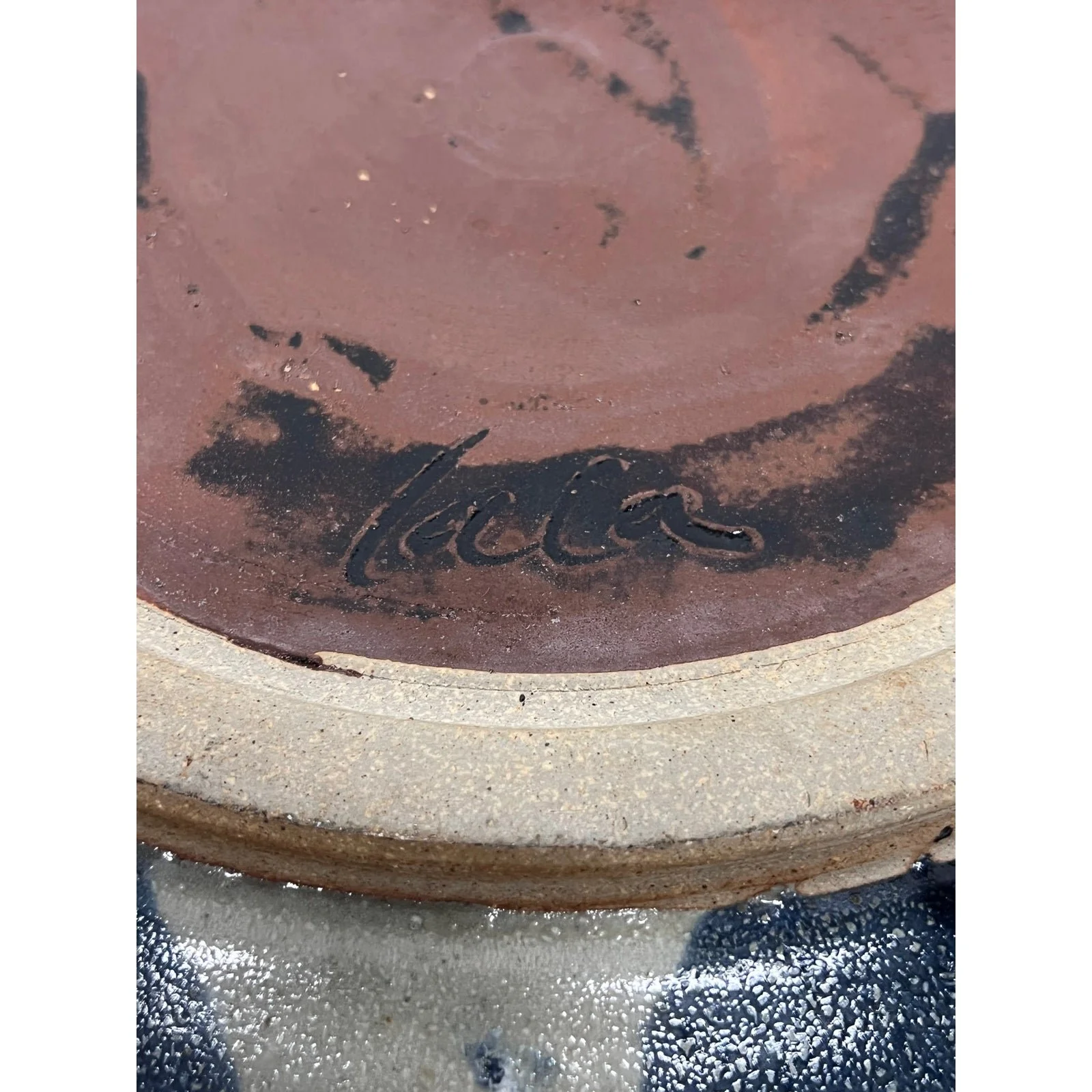 mid-century-glazed-studio-pottery-ceramic-charger-or-plate-signed-1161
