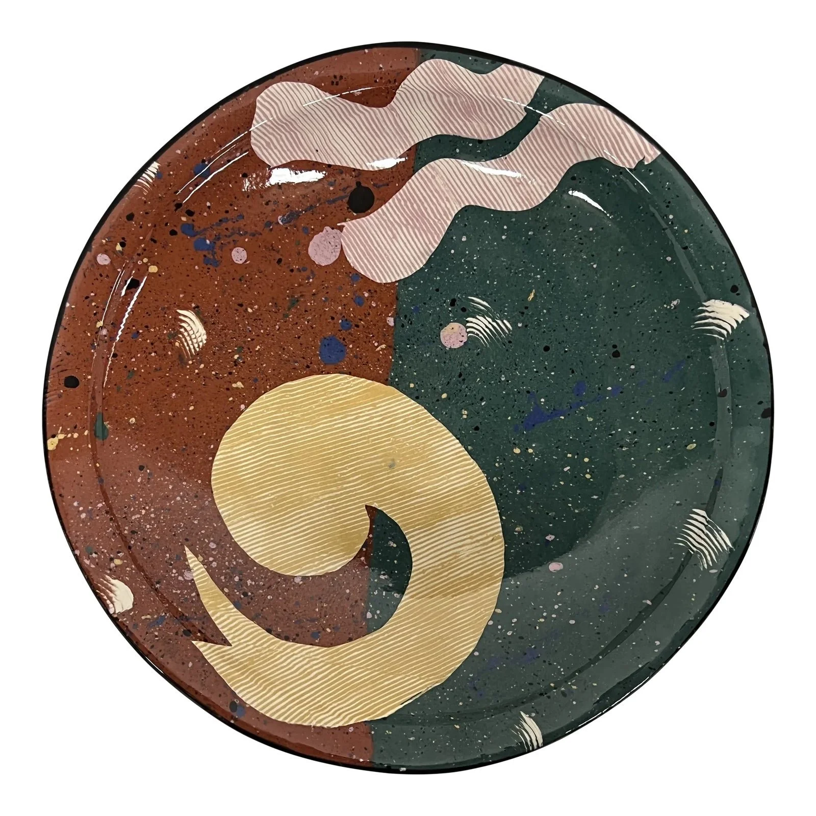 claudia-reese-cera-mix-studio-pottery-postmodern-art-dinner-plate-9612