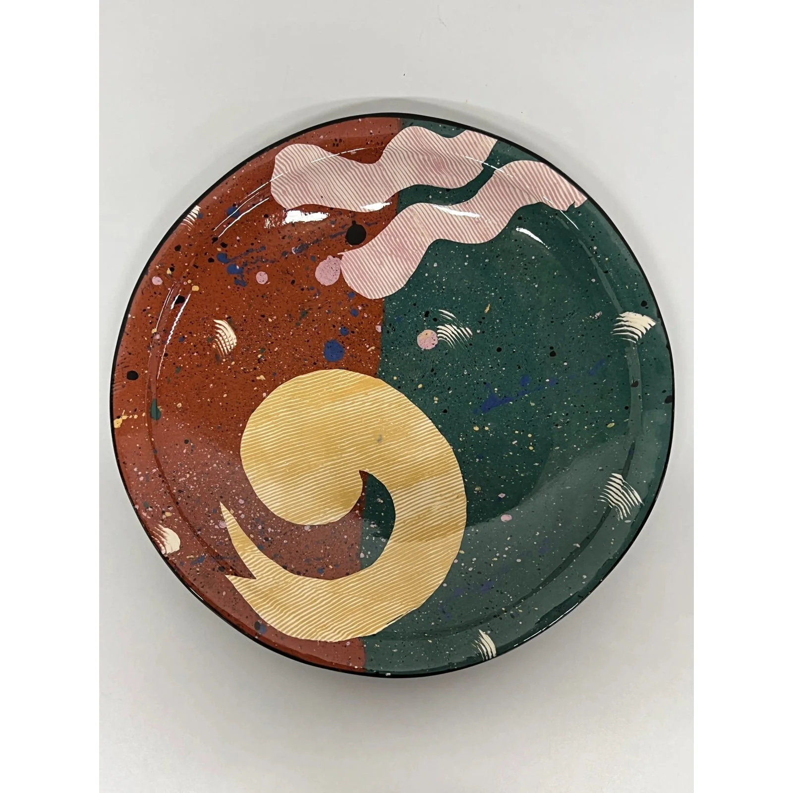 claudia-reese-cera-mix-studio-pottery-postmodern-art-dinner-plate-3231