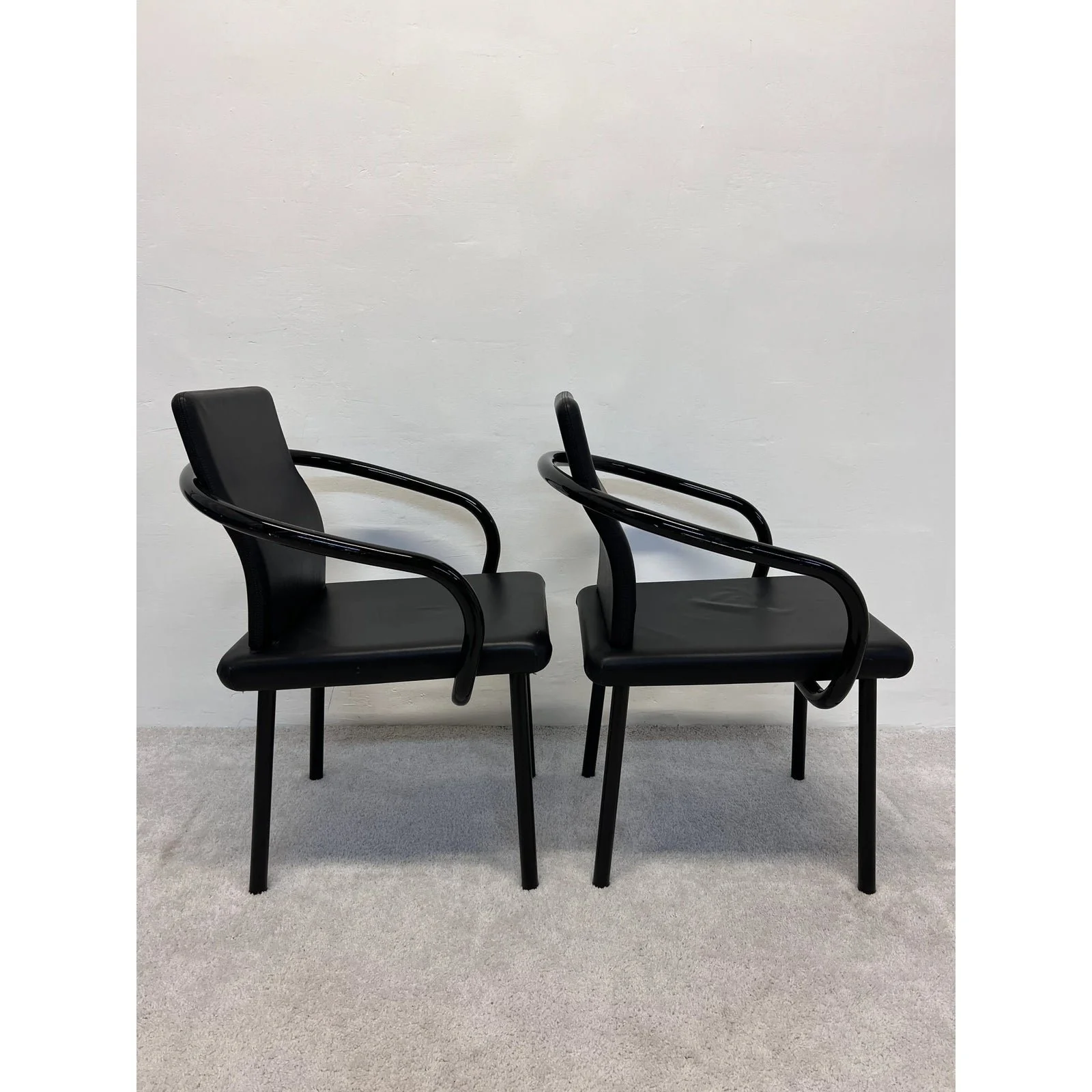 ettore-sottsass-mandarin-black-eco-leather-dining-chairs-for-knoll-a-pair-9772