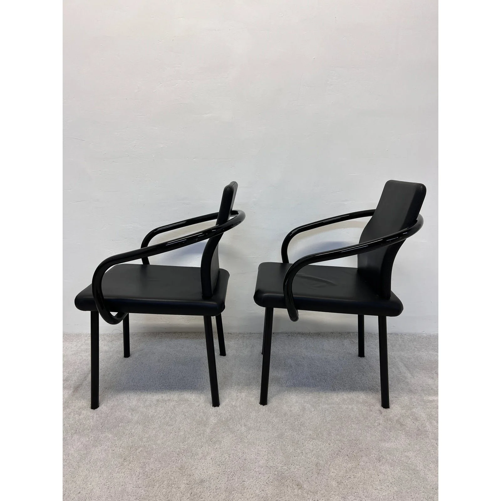 ettore-sottsass-mandarin-black-eco-leather-dining-chairs-for-knoll-a-pair-8181