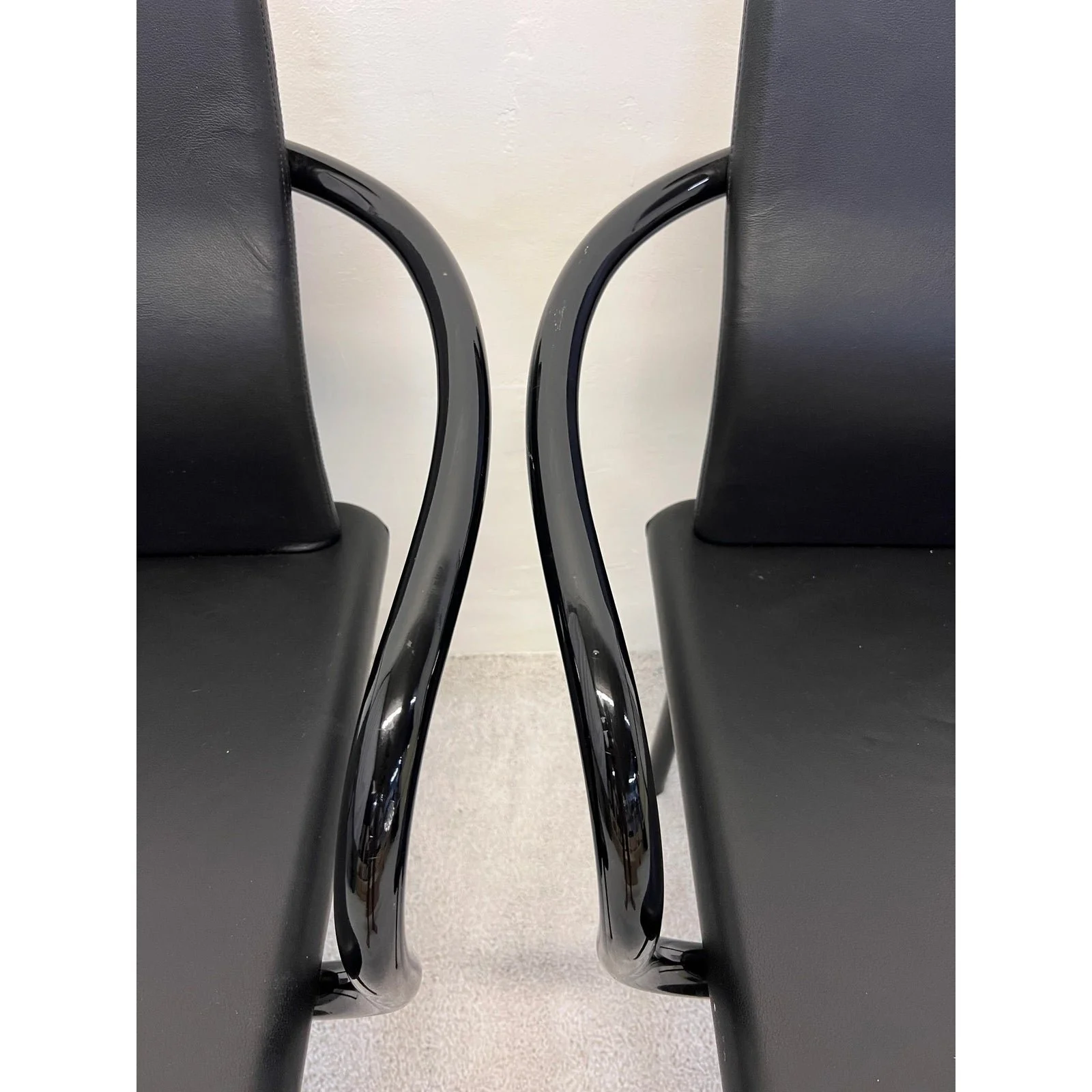ettore-sottsass-mandarin-black-eco-leather-dining-chairs-for-knoll-a-pair-7650