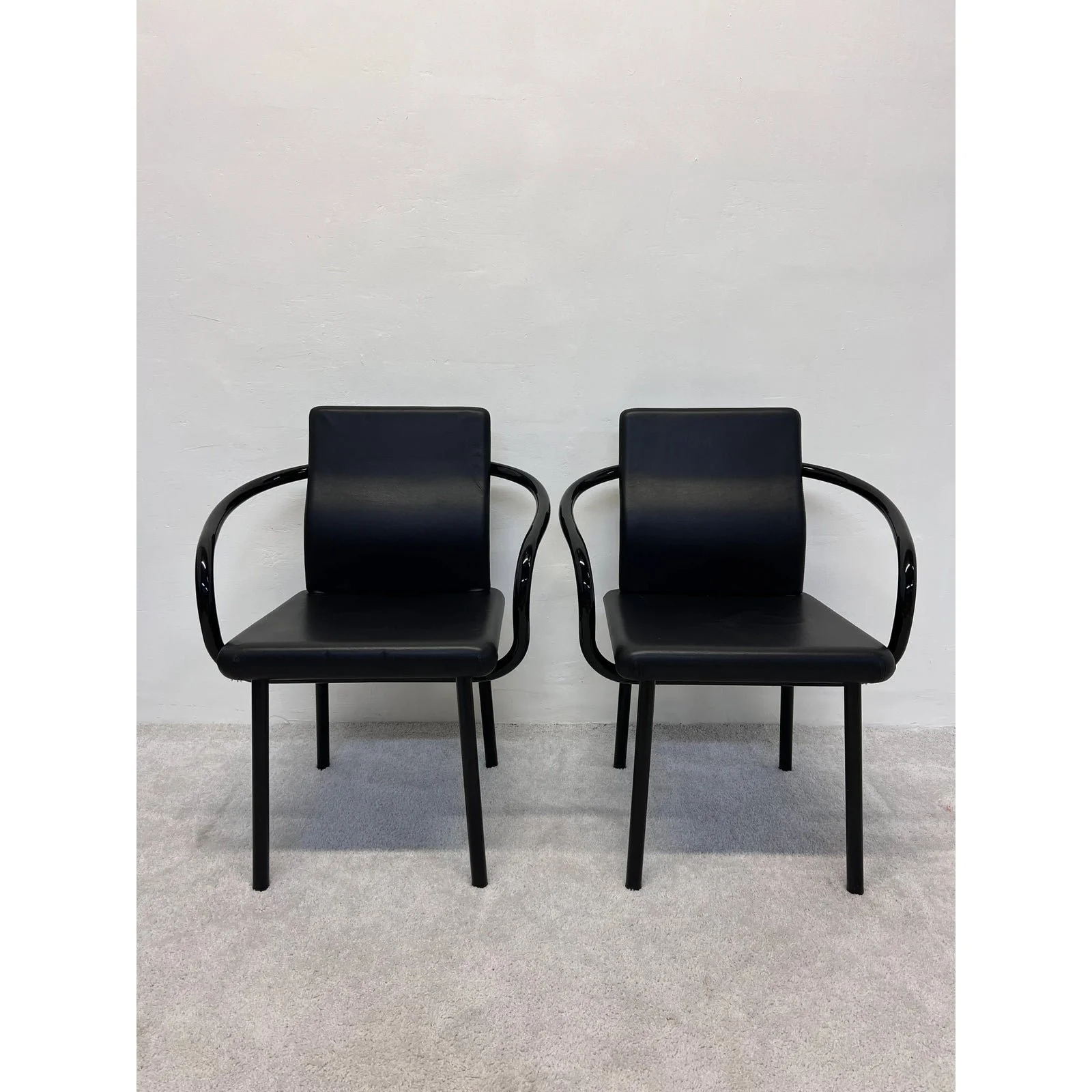 ettore-sottsass-mandarin-black-eco-leather-dining-chairs-for-knoll-a-pair-4992