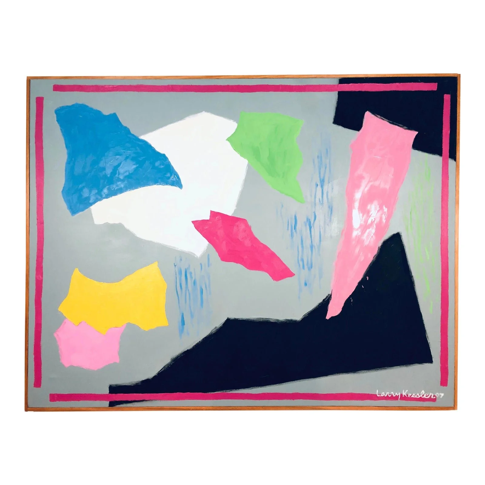 larry-kessler-composition-ii-abstract-oil-on-canvas-painting-2007-9181